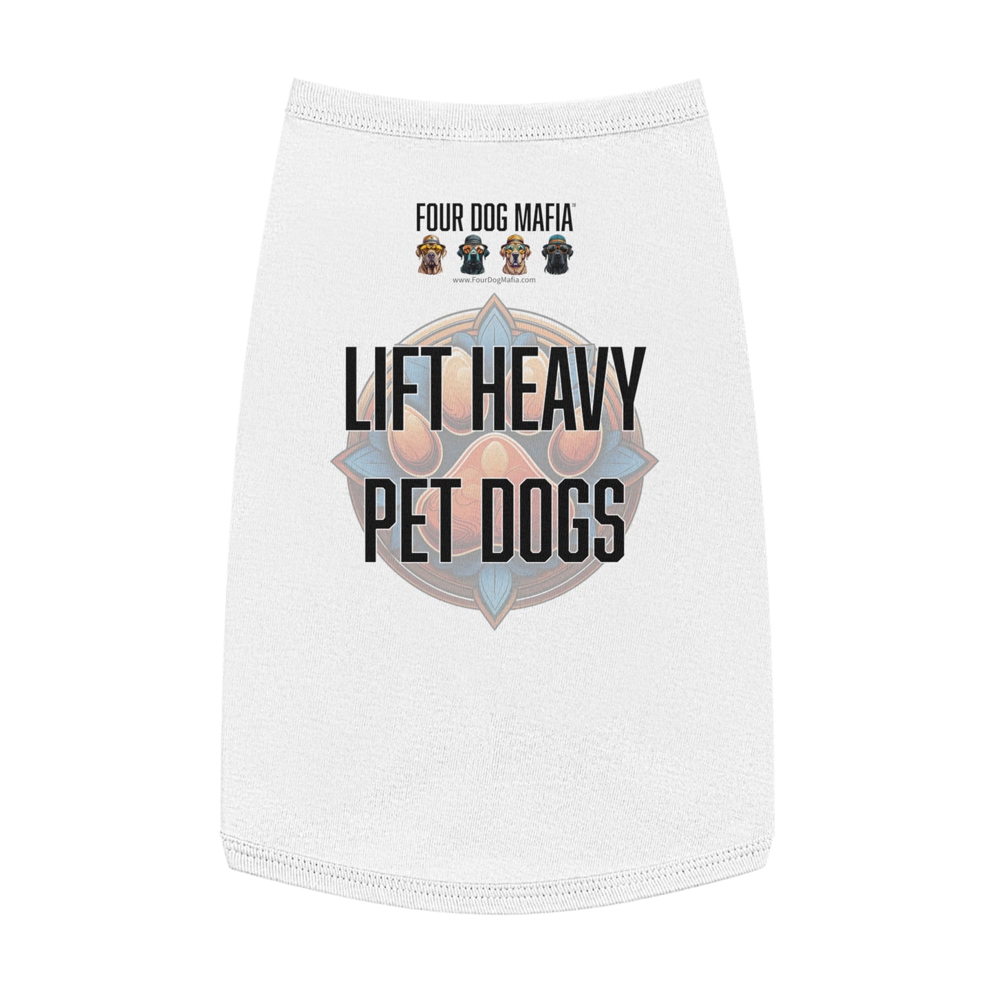 Lift heavy pet dogs - Pet Tank Top