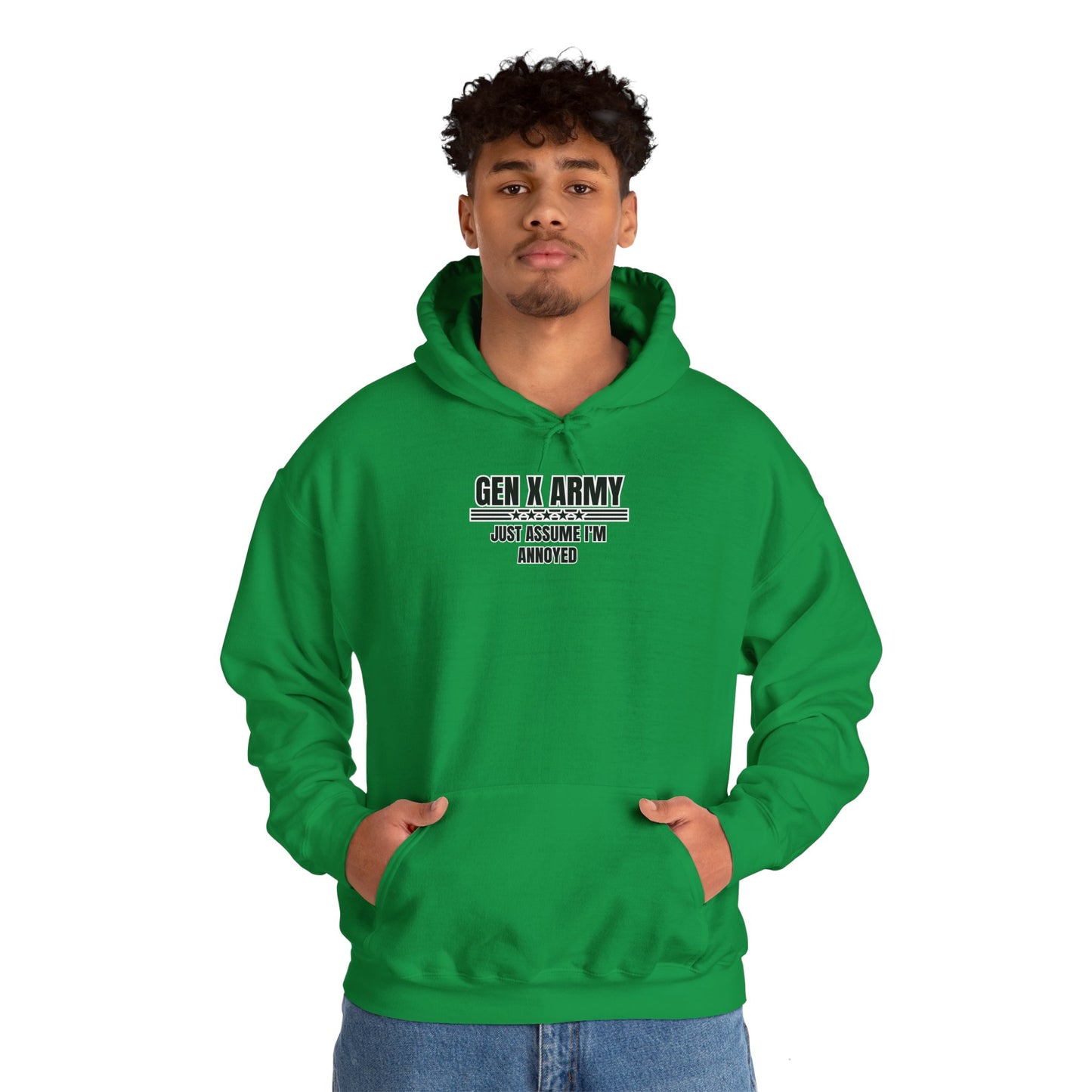 Just assume I'm annoyed - Unisex Heavy Blend™ Hooded Sweatshirt