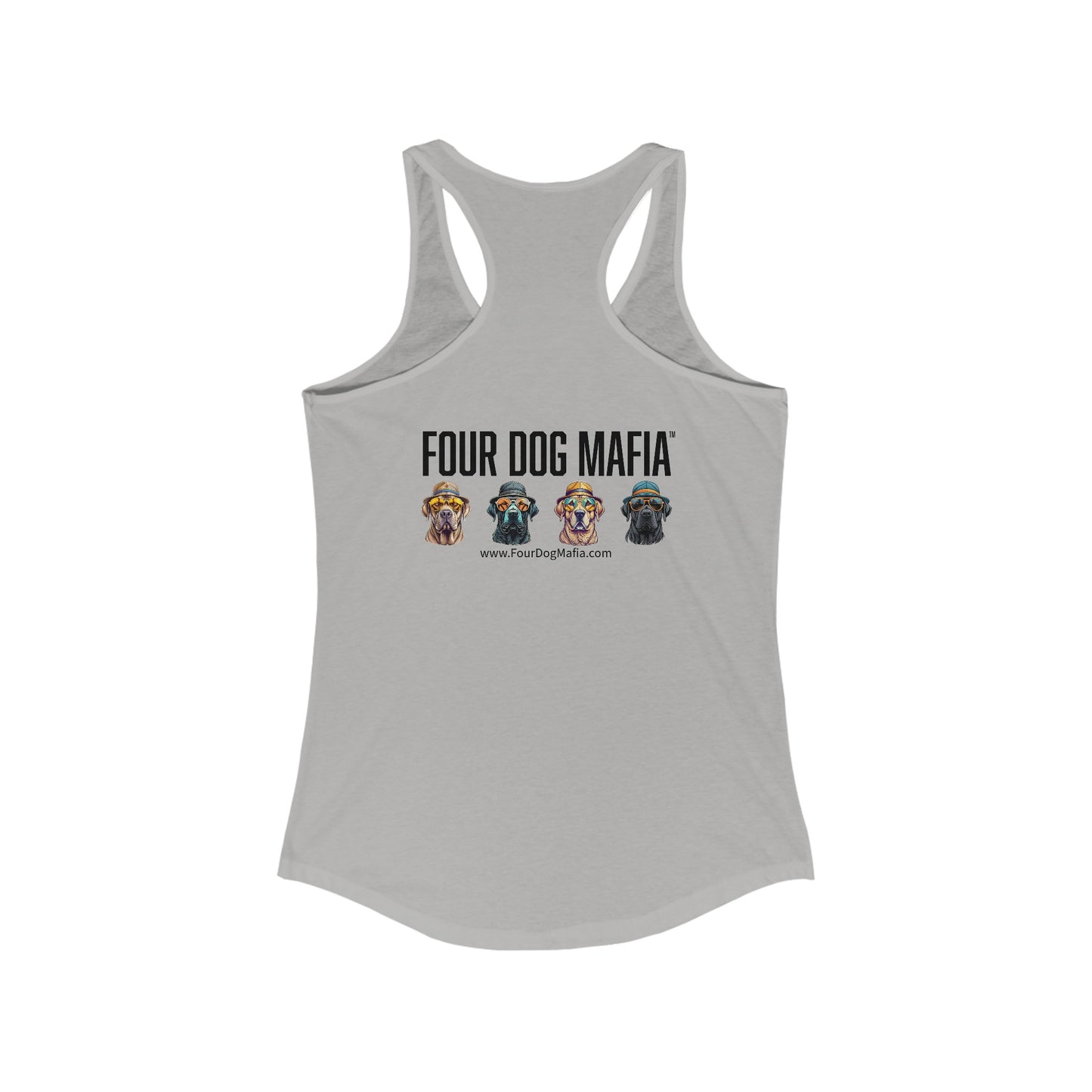 Those who teach us the most about humanity aren't always human - Women's Ideal Racerback Tank