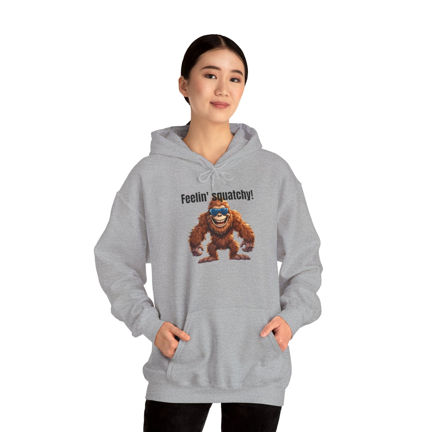 Feelin' squatchy! - Unisex Heavy Blend™ Hooded Sweatshirt