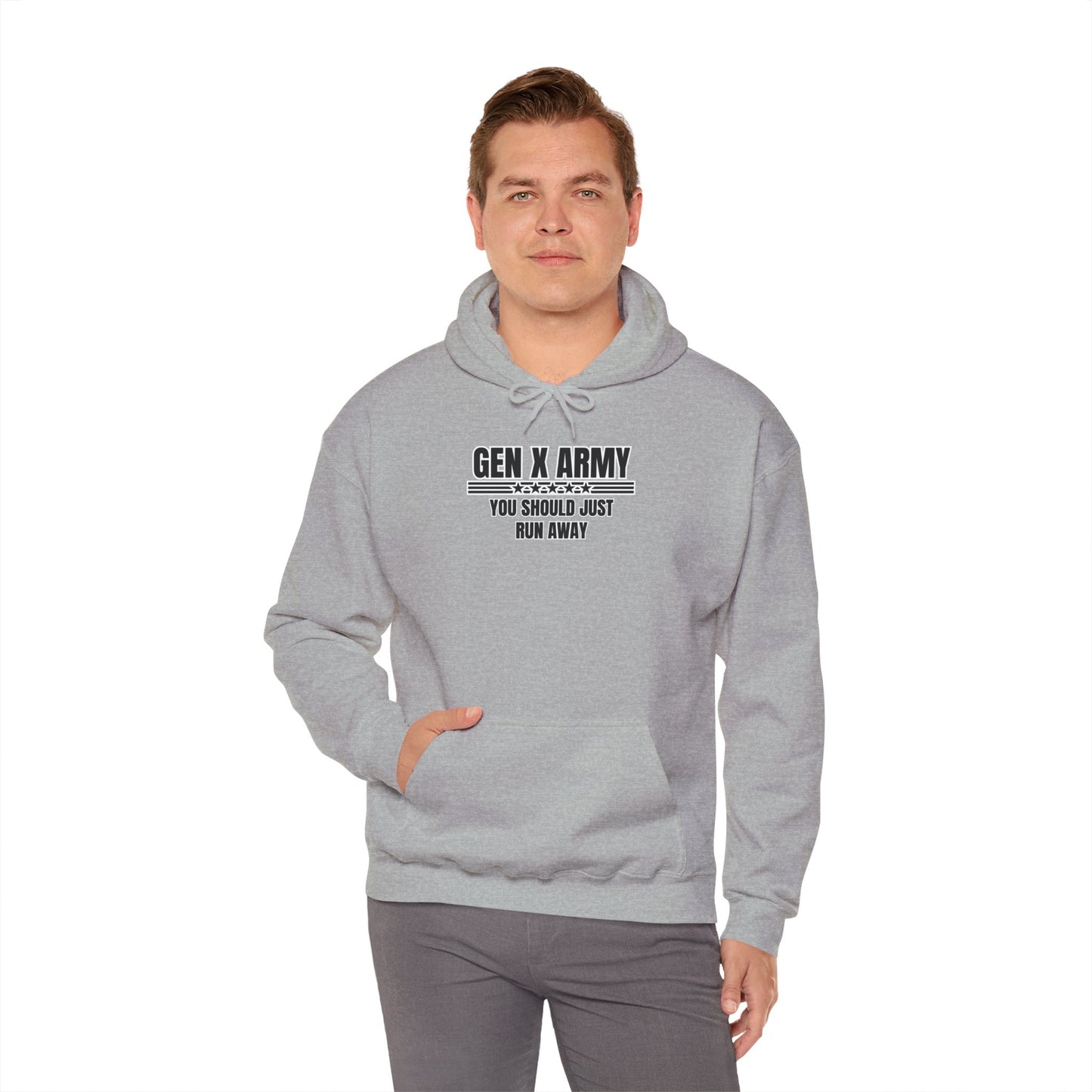 You should just run away - Unisex Heavy Blend™ Hooded Sweatshirt