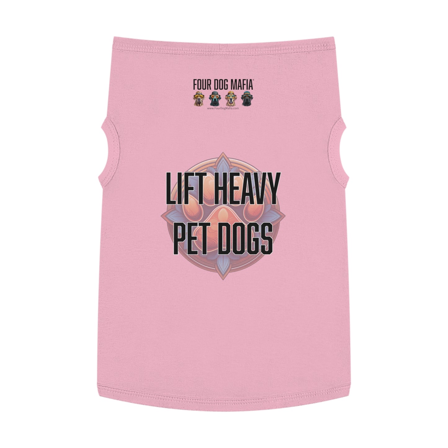 Lift heavy pet dogs - Pet Tank Top