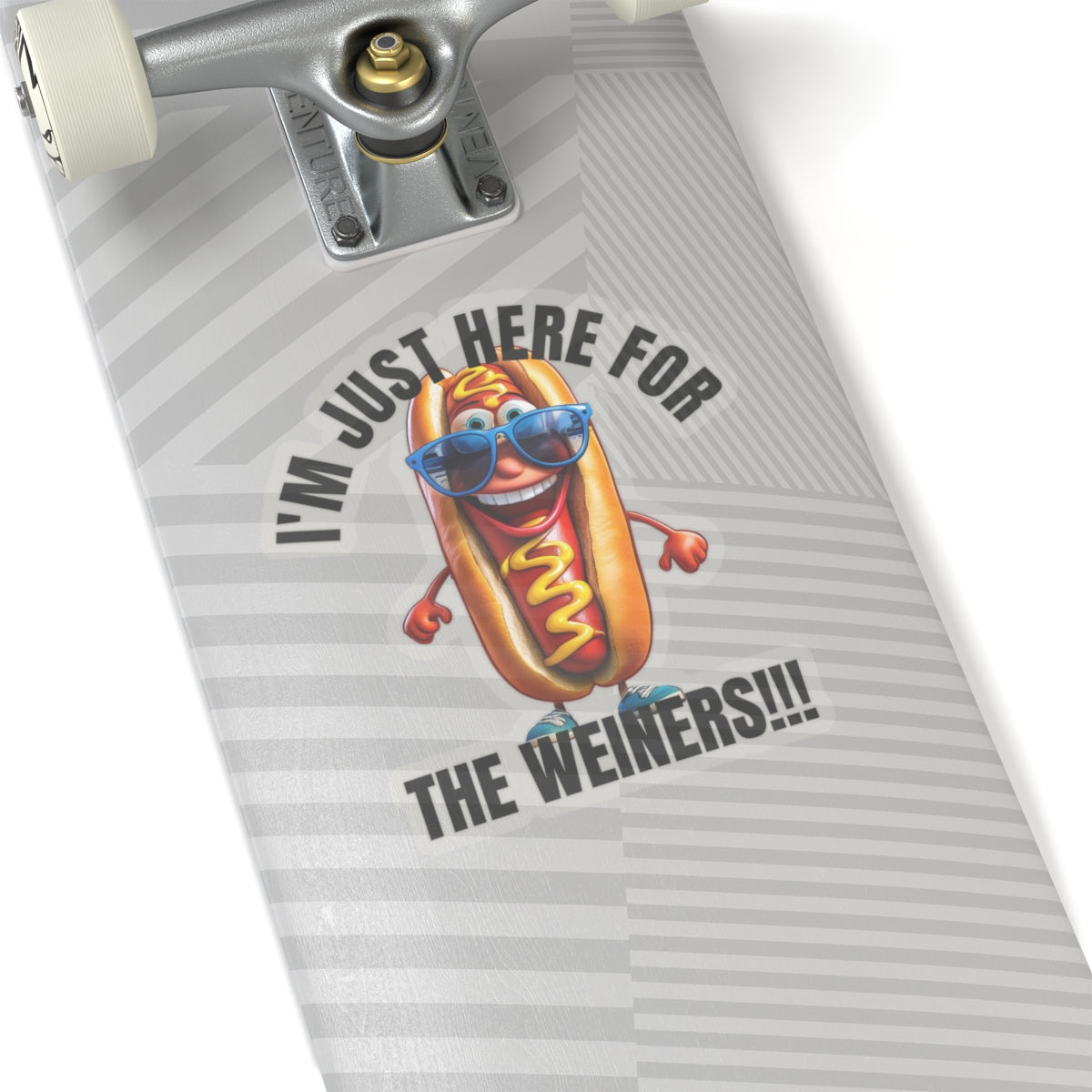 I'm just here for the weiners! - Kiss-Cut Stickers