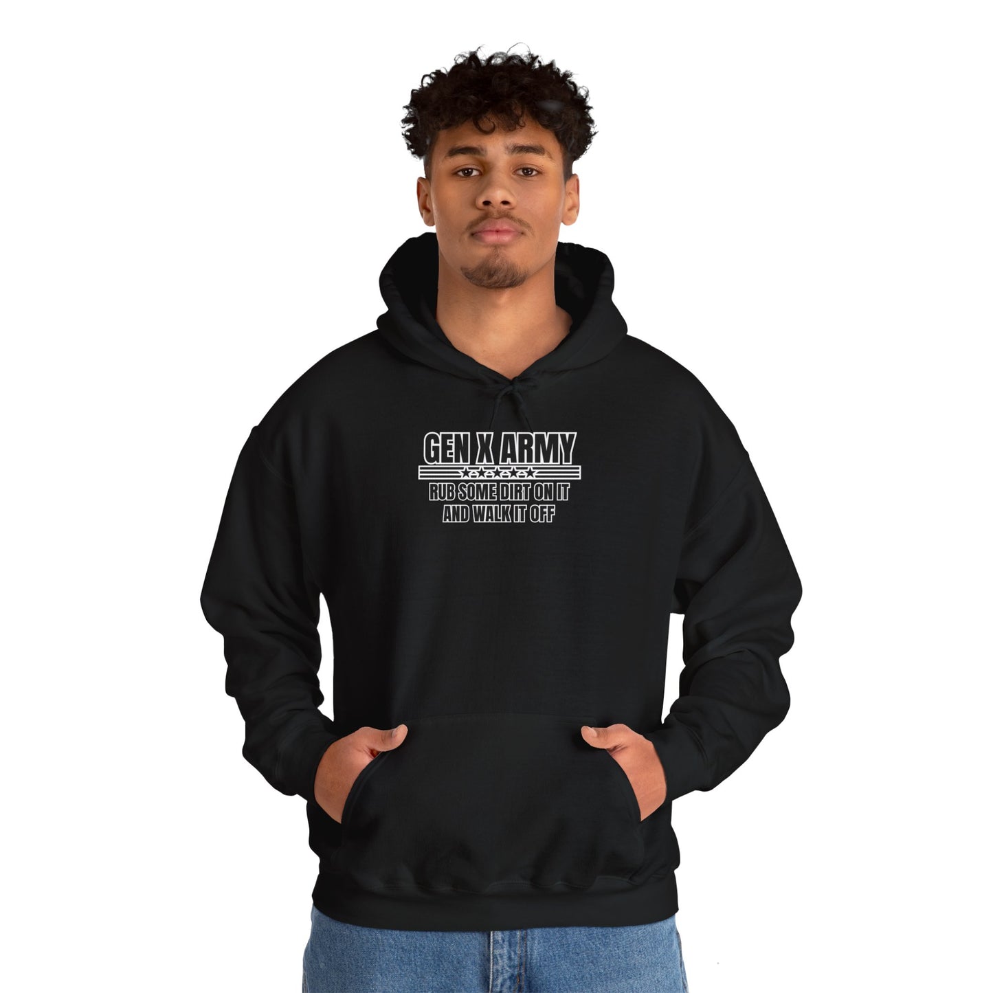 Rub some dirt on it and walk it off - Unisex Heavy Blend™ Hooded Sweatshirt