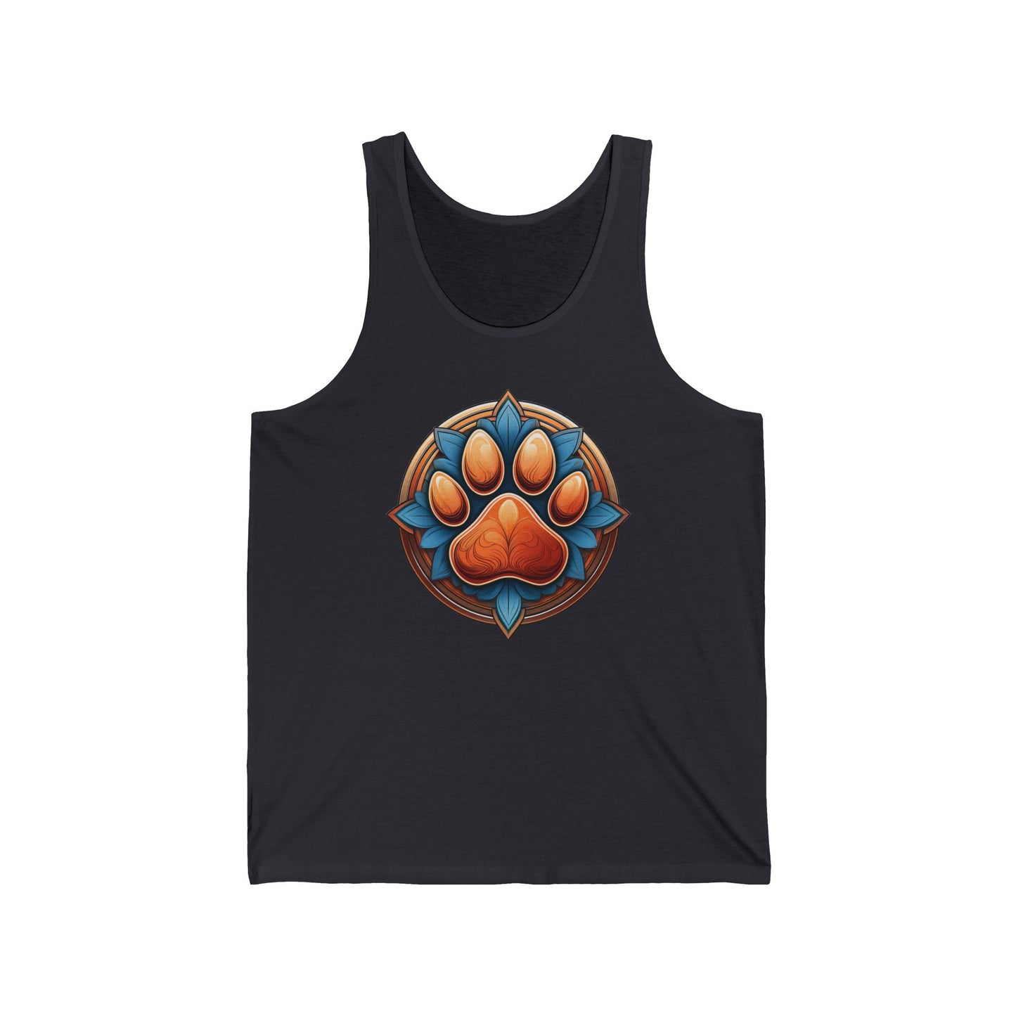 Pawprint logo - Unisex Jersey Tank