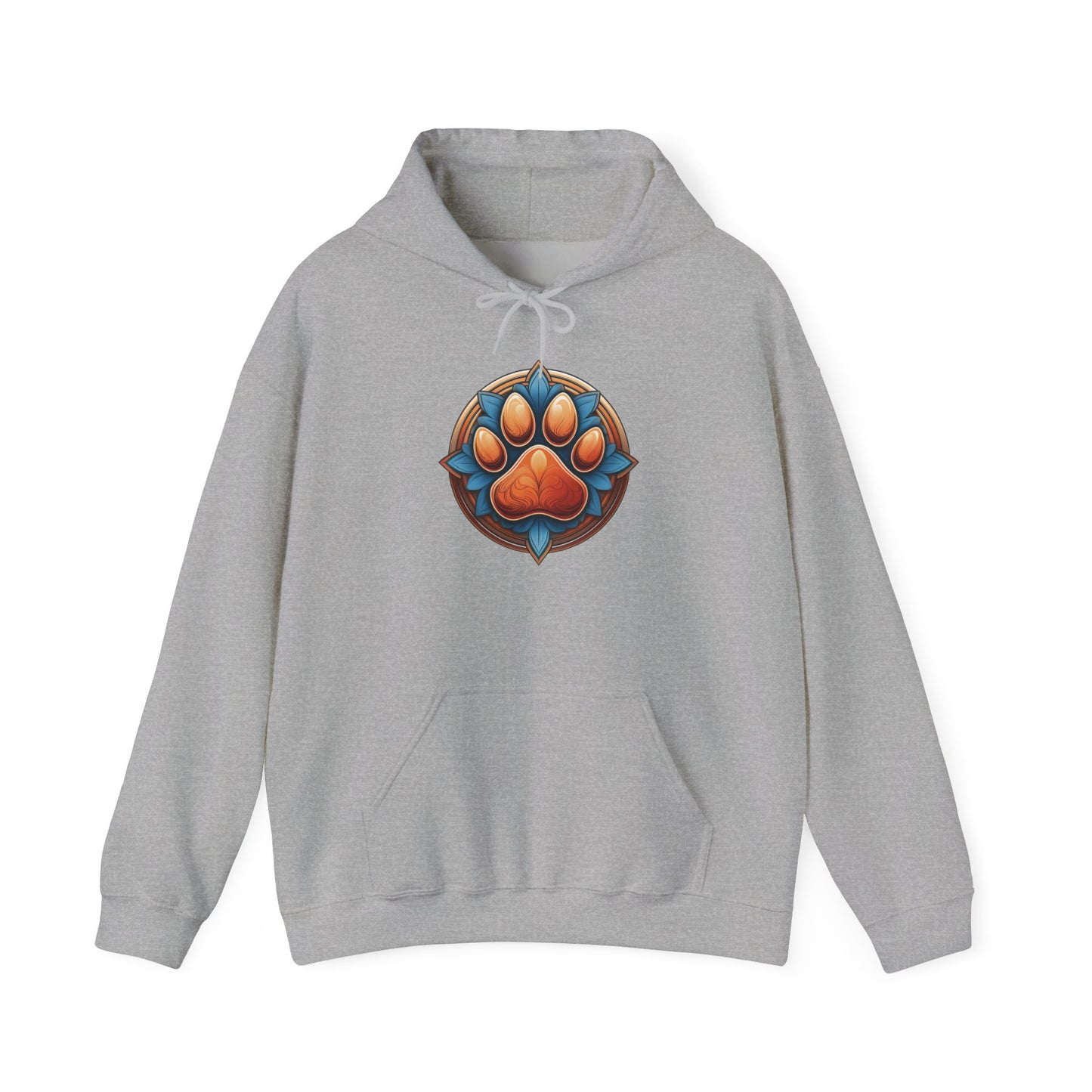 Pawprint logo - Unisex Heavy Blend™ Hooded Sweatshirt