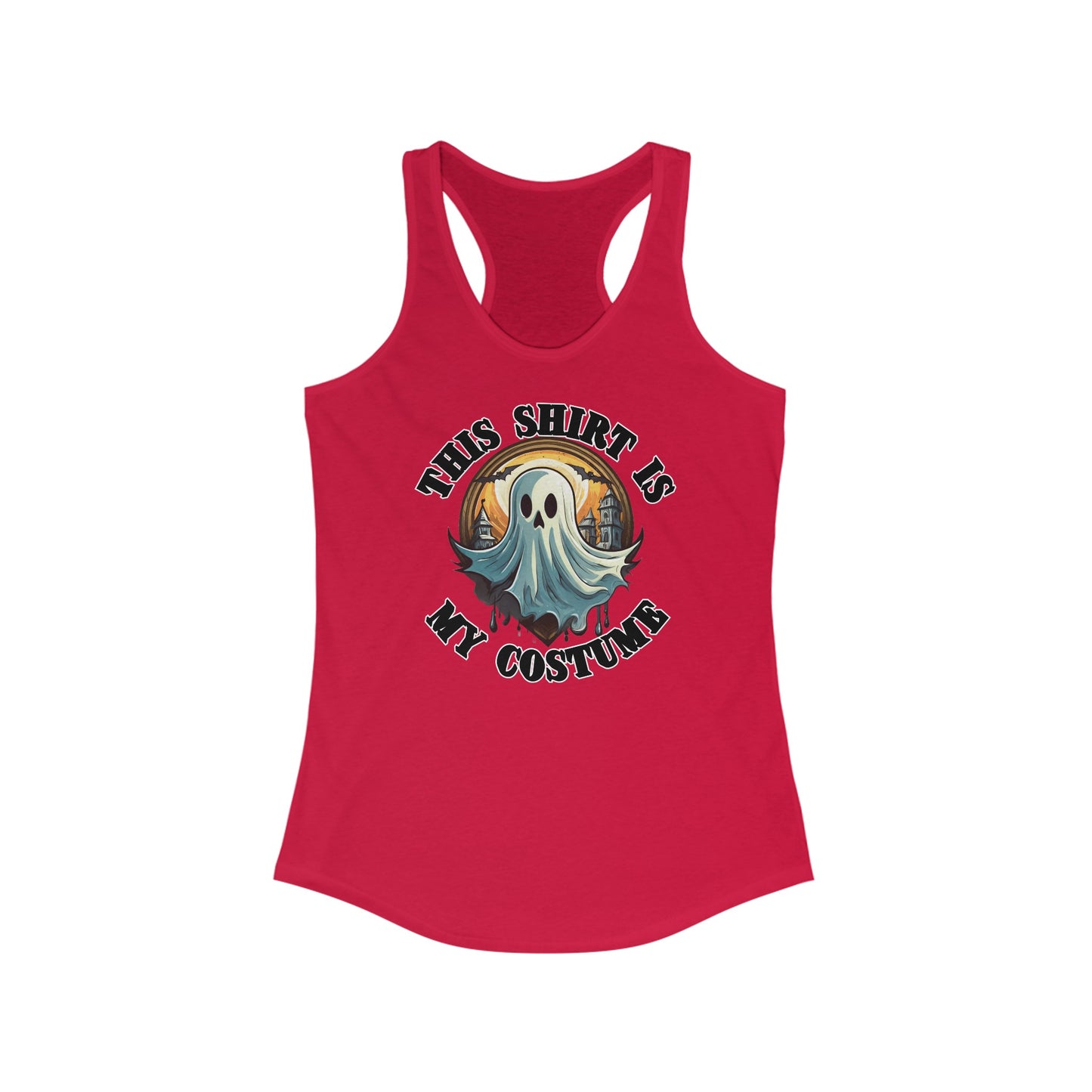 This shirt is my costume - Women's Ideal Racerback Tank