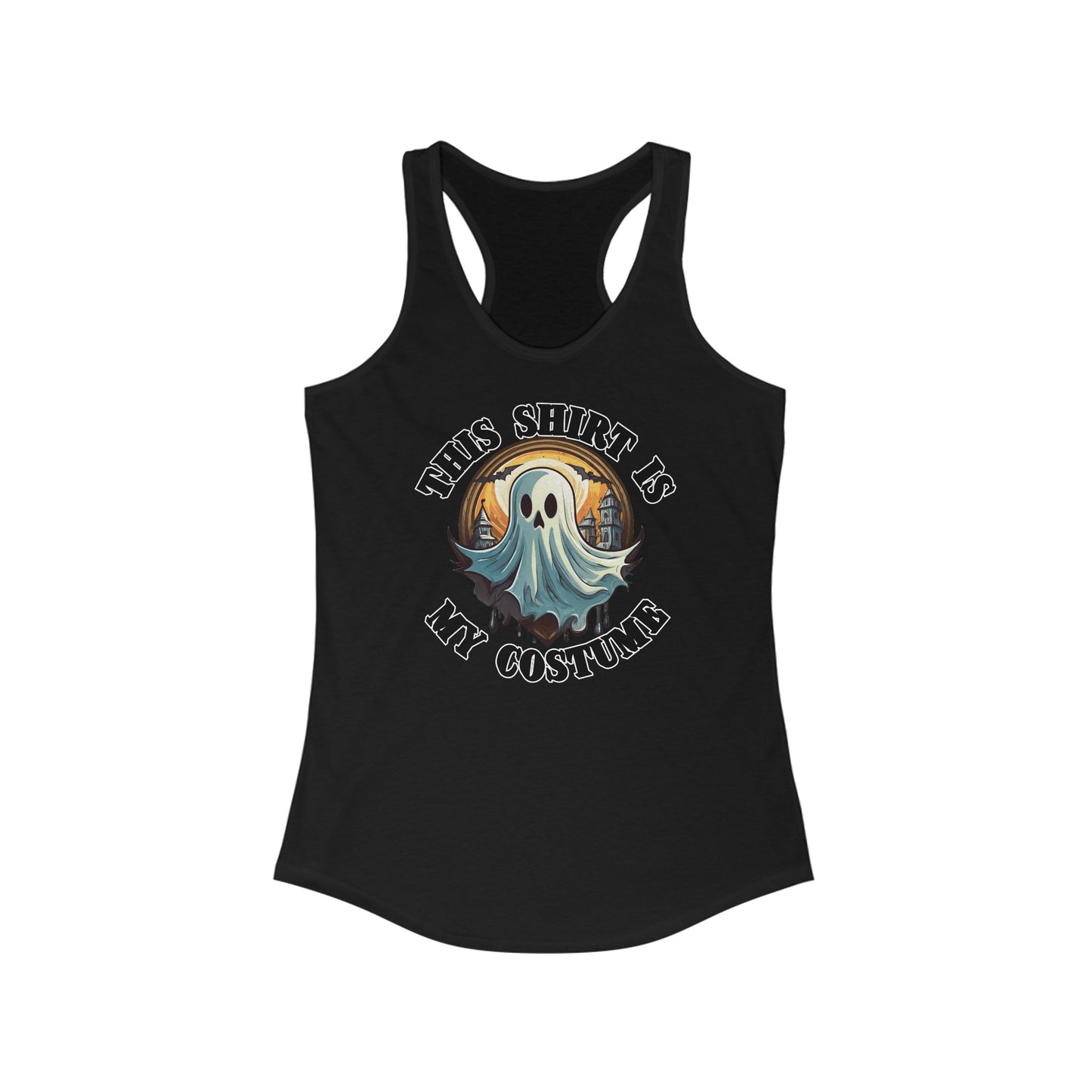 This shirt is my costume - Women's Ideal Racerback Tank