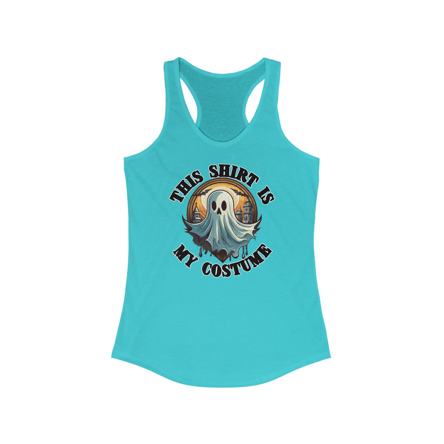 This shirt is my costume - Women's Ideal Racerback Tank