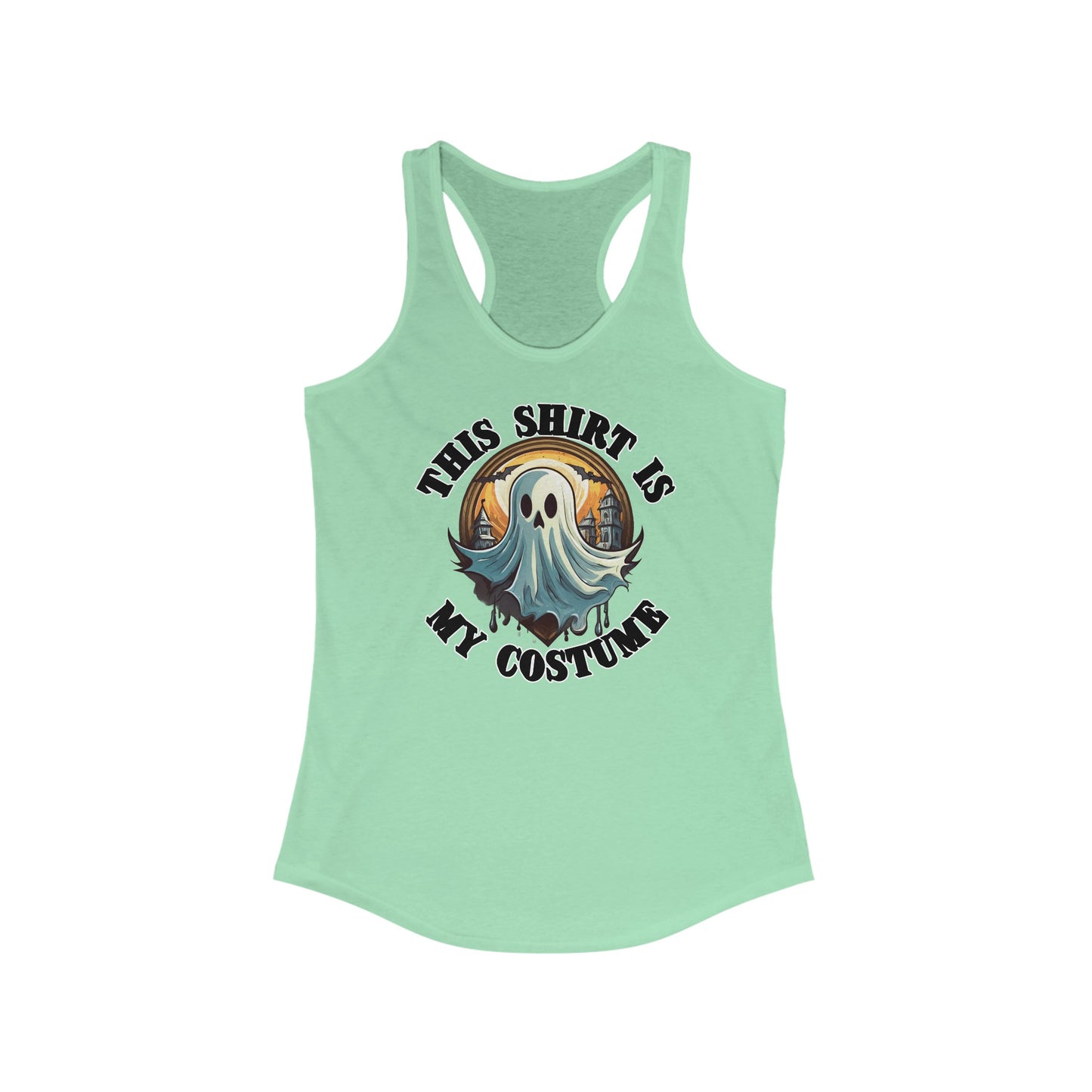 This shirt is my costume - Women's Ideal Racerback Tank