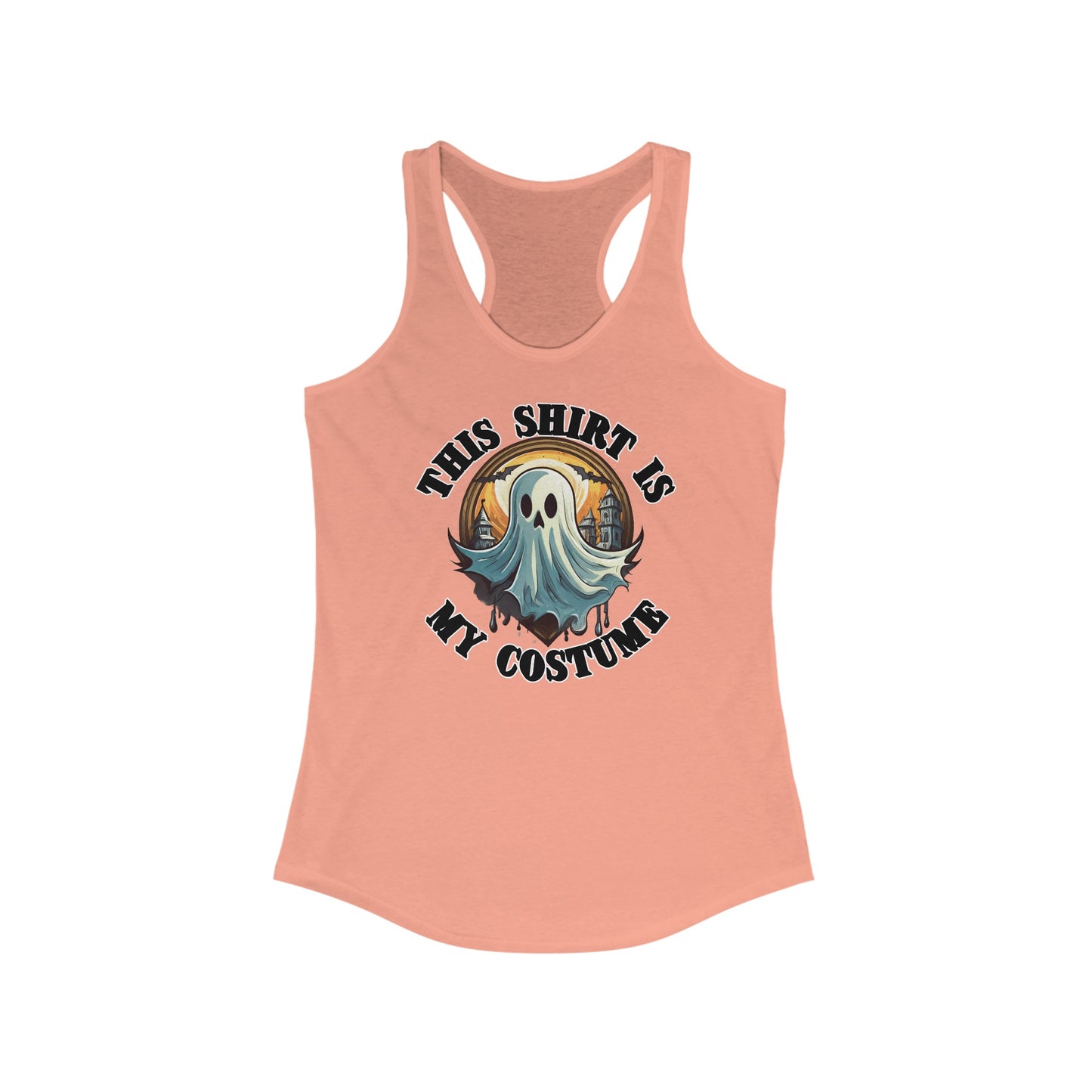 This shirt is my costume - Women's Ideal Racerback Tank