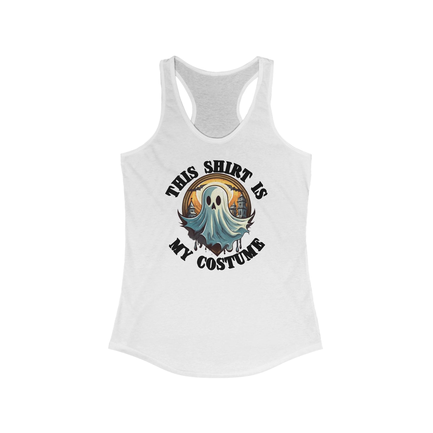 This shirt is my costume - Women's Ideal Racerback Tank