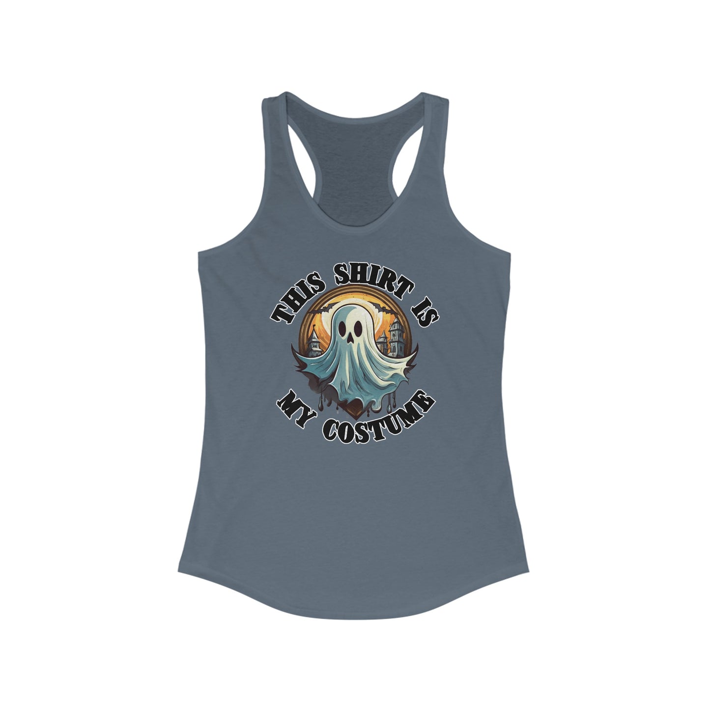 This shirt is my costume - Women's Ideal Racerback Tank