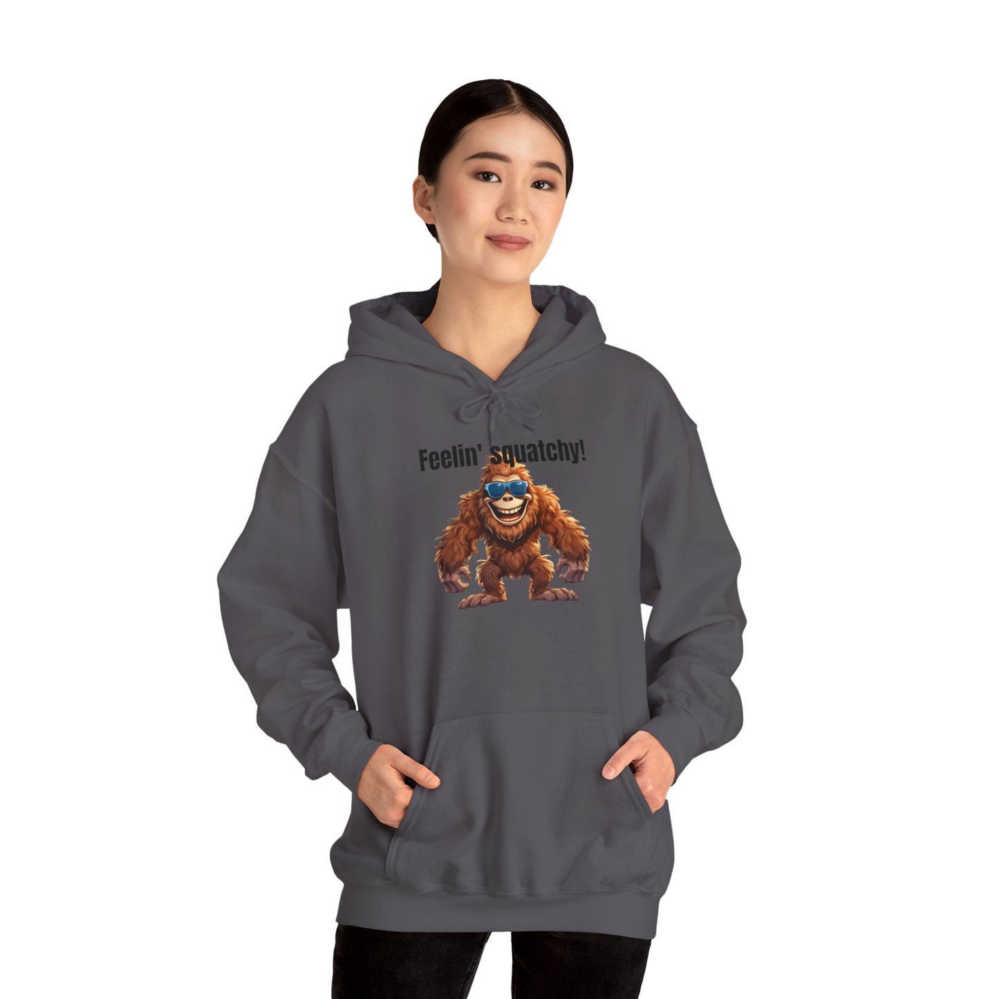 Feelin' squatchy! - Unisex Heavy Blend™ Hooded Sweatshirt