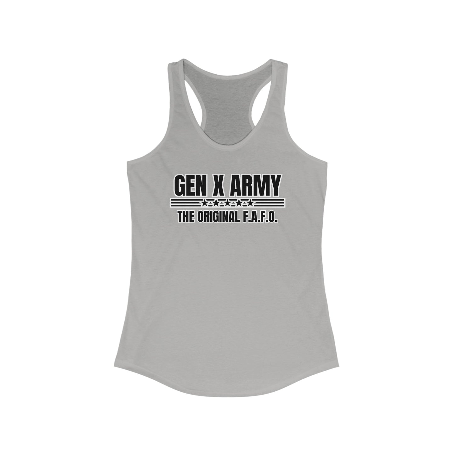 The original FAFO - Women's Ideal Racerback Tank