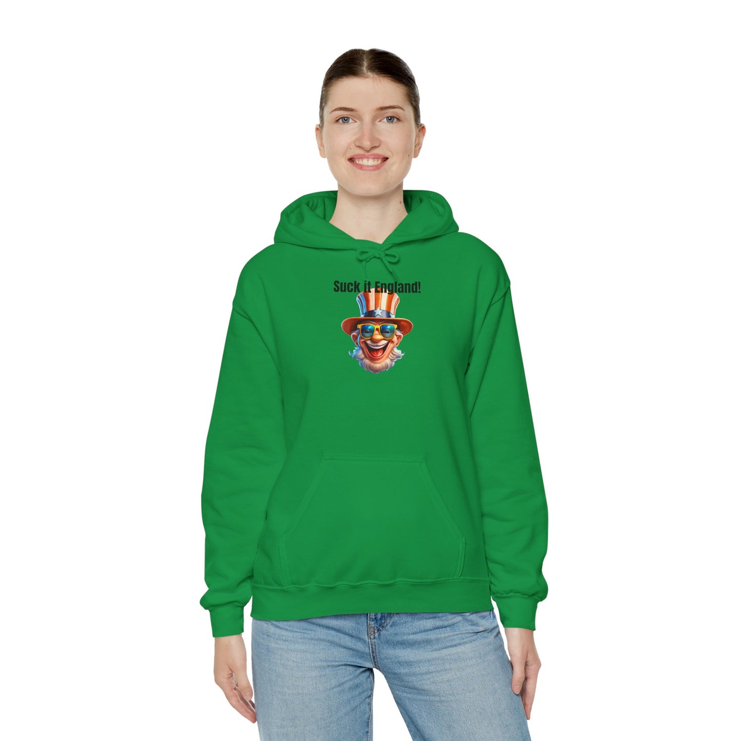 Suck it England! - Unisex Heavy Blend™ Hooded Sweatshirt