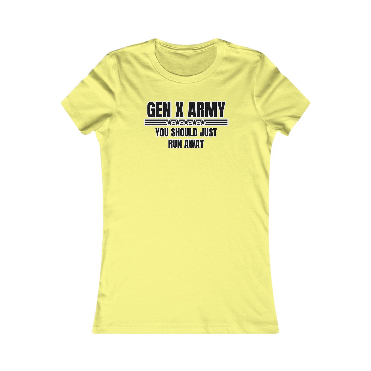 You should just run away - Women's Favorite Tee