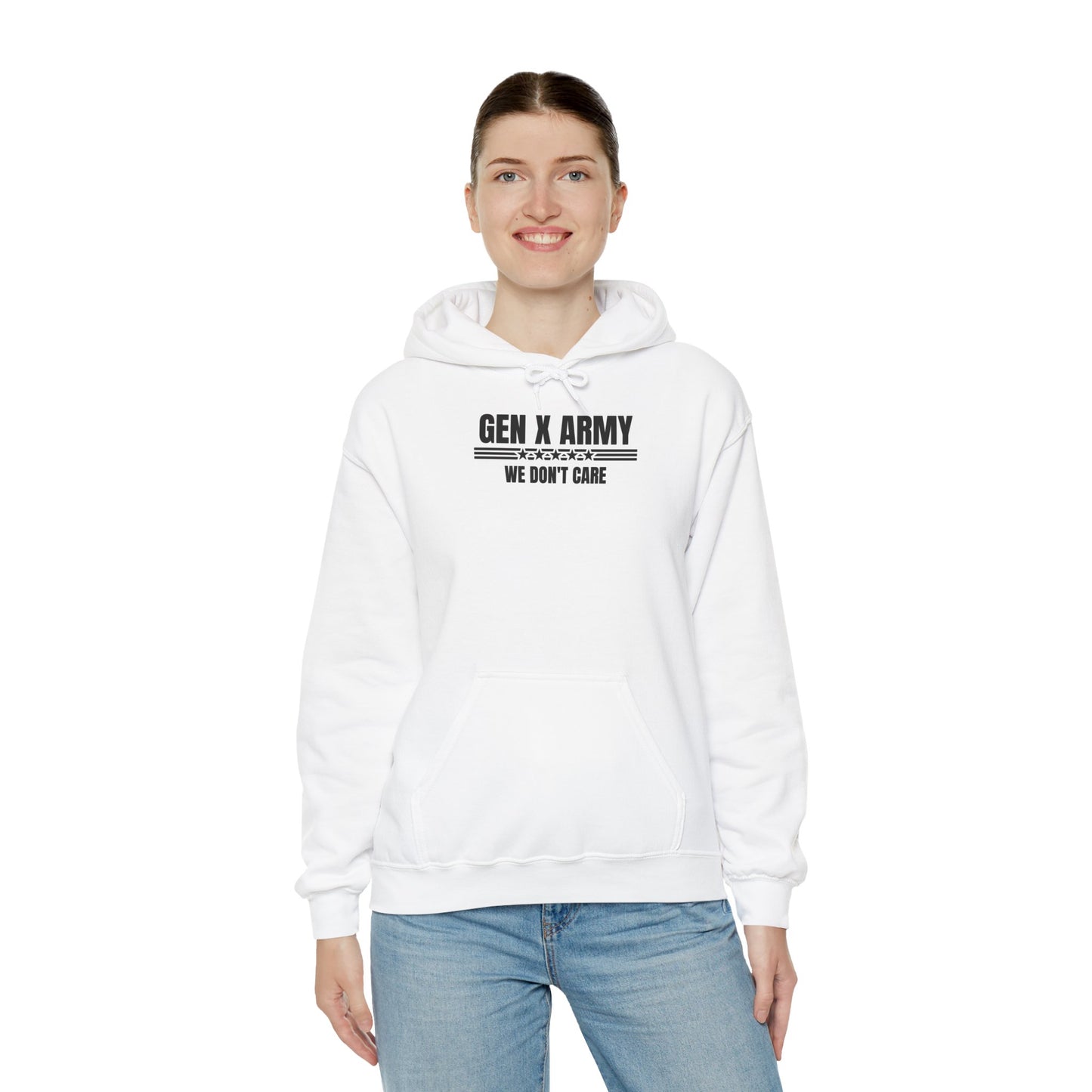 We don't care - Unisex Heavy Blend™ Hooded Sweatshirt