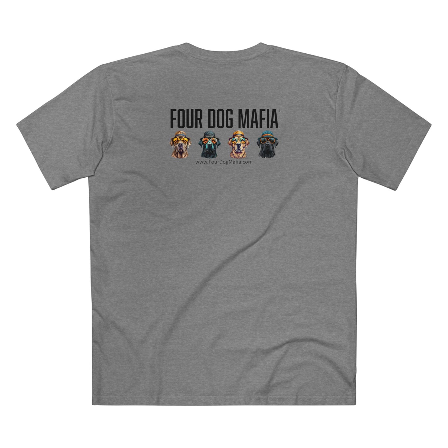 The average dog is a nicer person than the average person - Men's Staple Tee