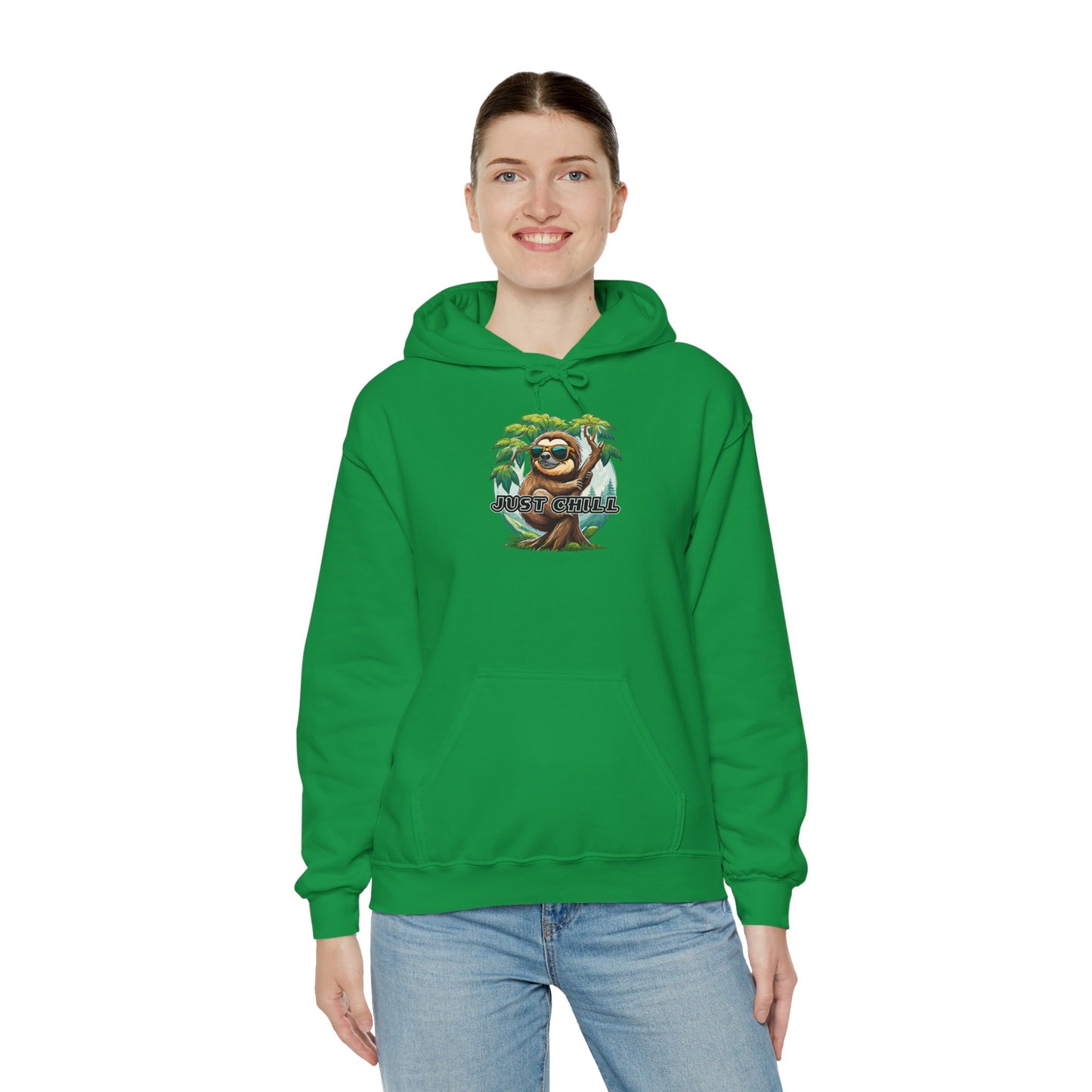 Just chill - Unisex Heavy Blend™ Hooded Sweatshirt