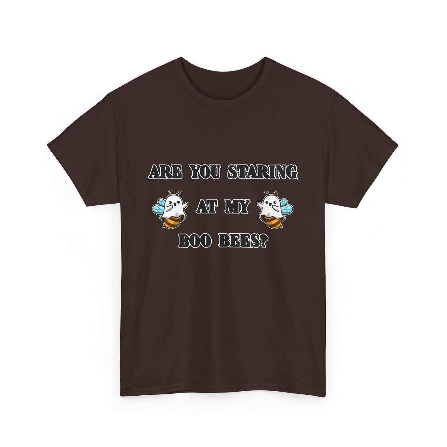 Are you staring at my boo bees? - Unisex Heavy Cotton Tee