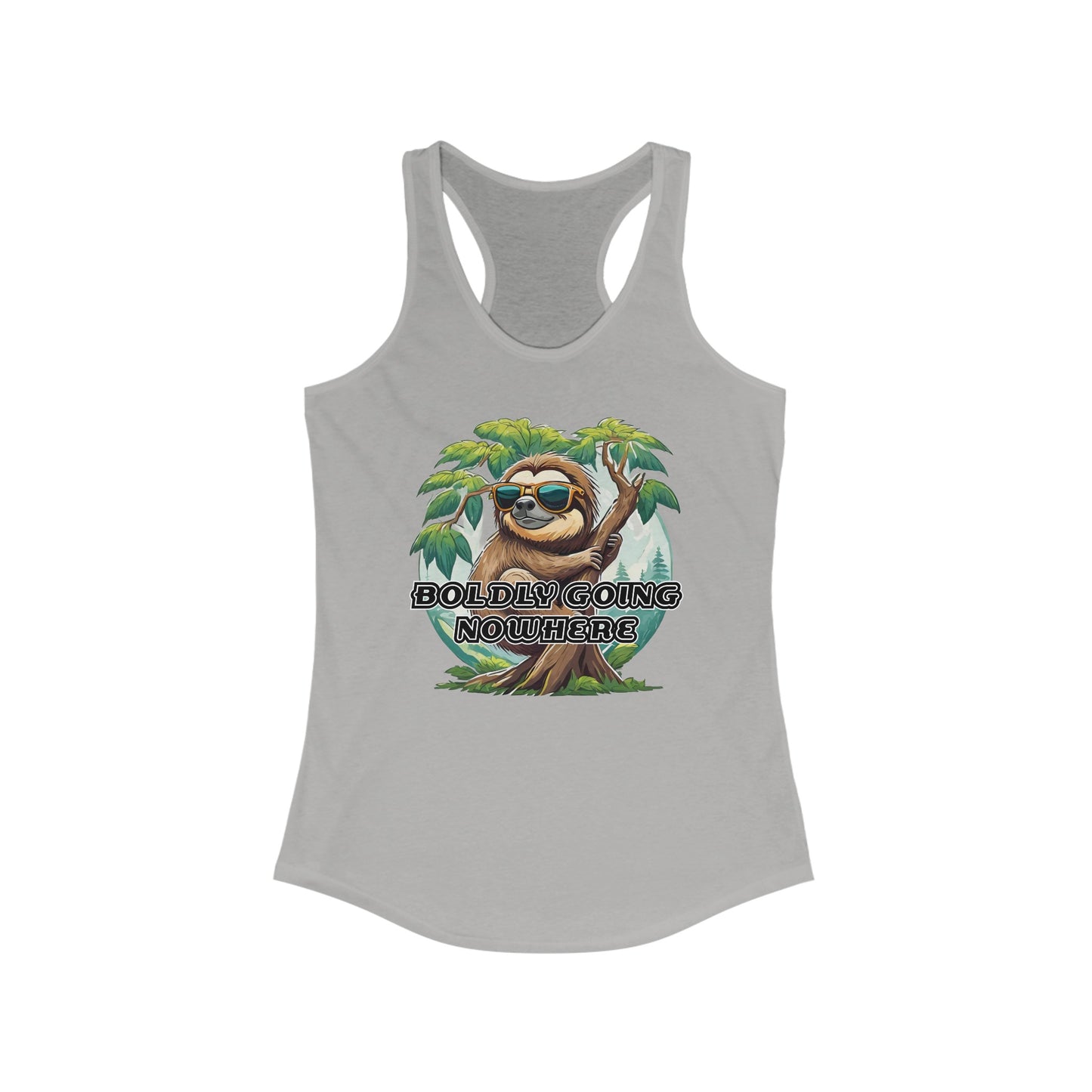 Boldly going nowhere - Women's Ideal Racerback Tank