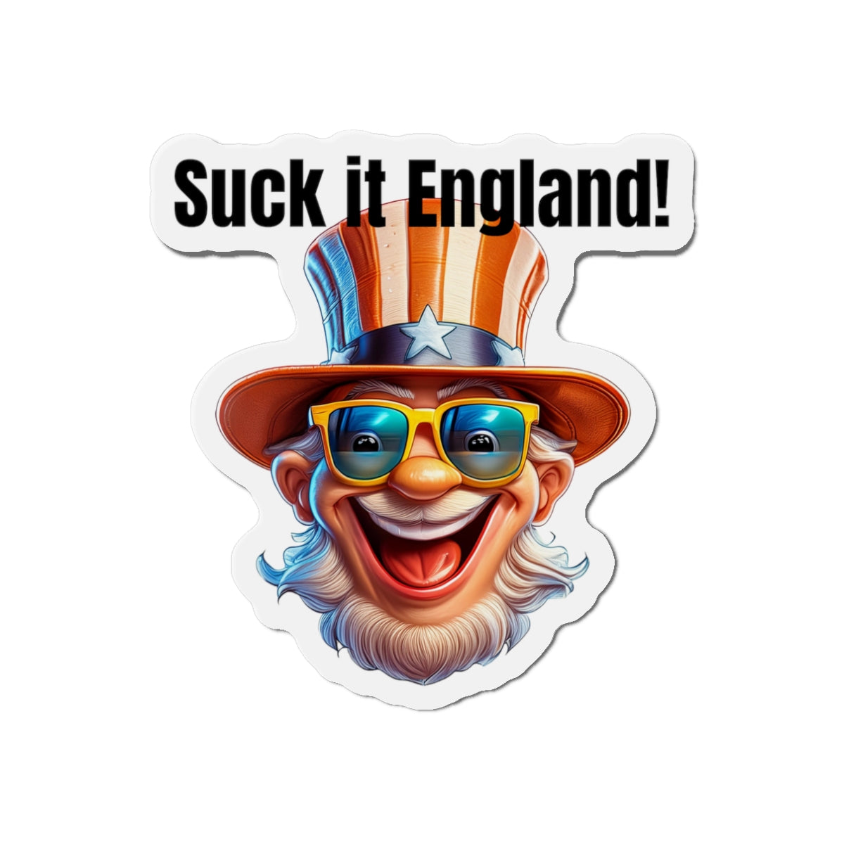 Suck it England! - Die-Cut Magnets