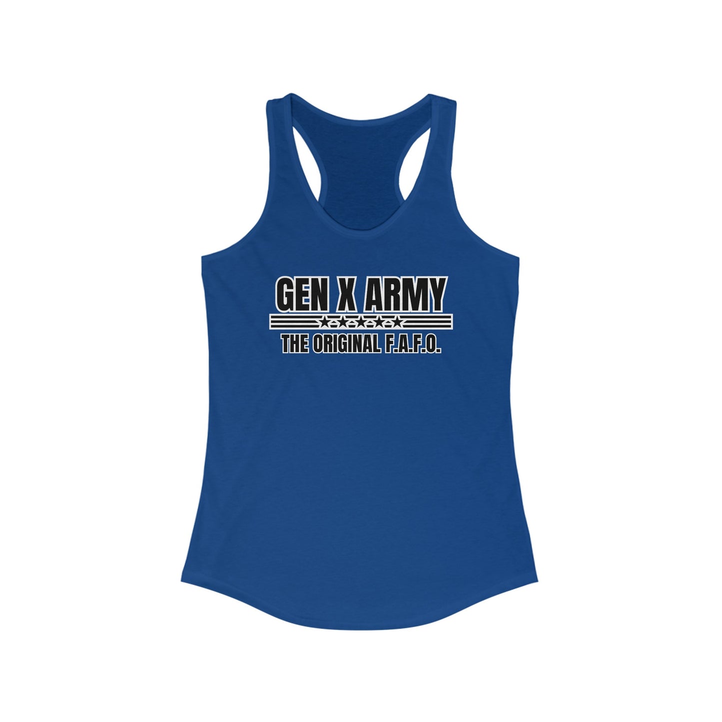 The original FAFO - Women's Ideal Racerback Tank