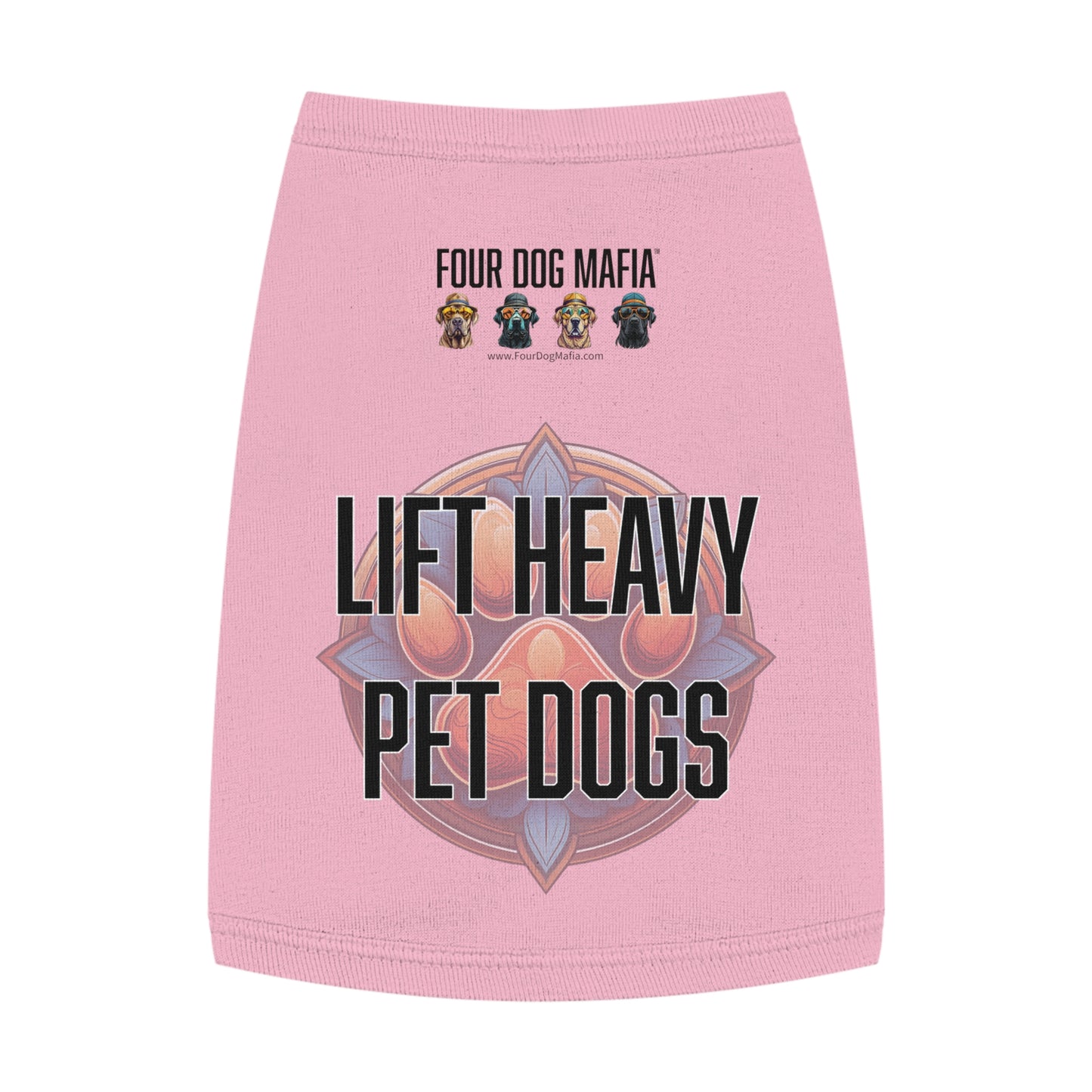 Lift heavy pet dogs - Pet Tank Top