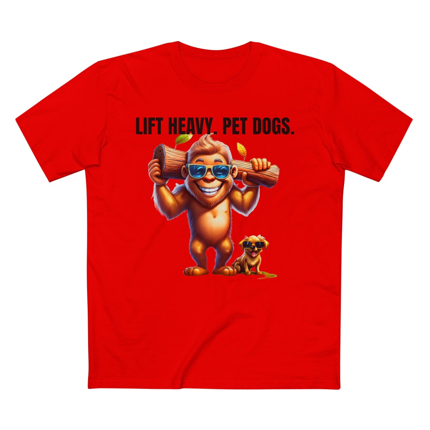 Lift heavy pet dogs 1 - Men's Staple Tee