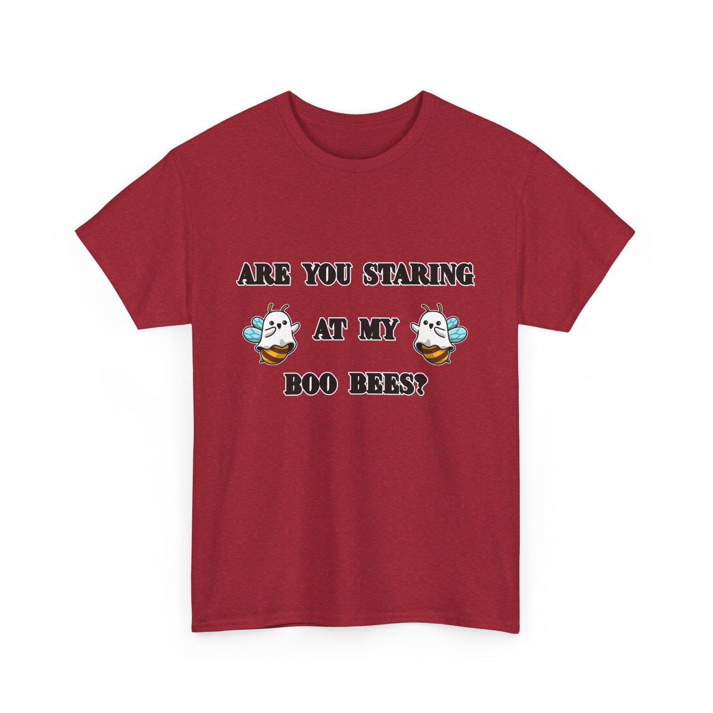 Are you staring at my boo bees? - Unisex Heavy Cotton Tee