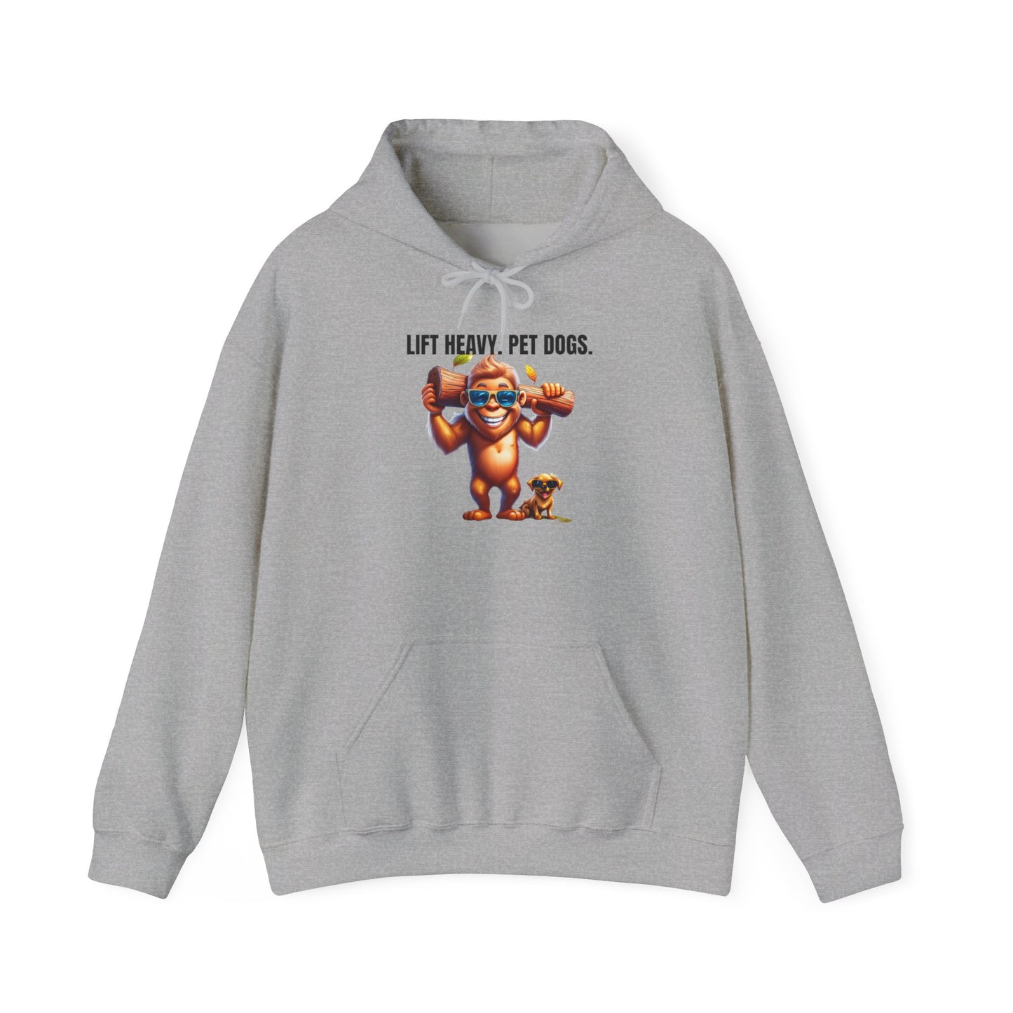 Lift heavy pet dogs 1 - Unisex Heavy Blend™ Hooded Sweatshirt