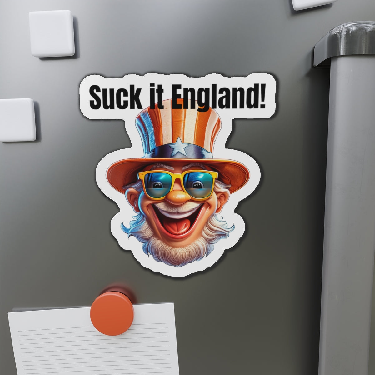 Suck it England! - Die-Cut Magnets