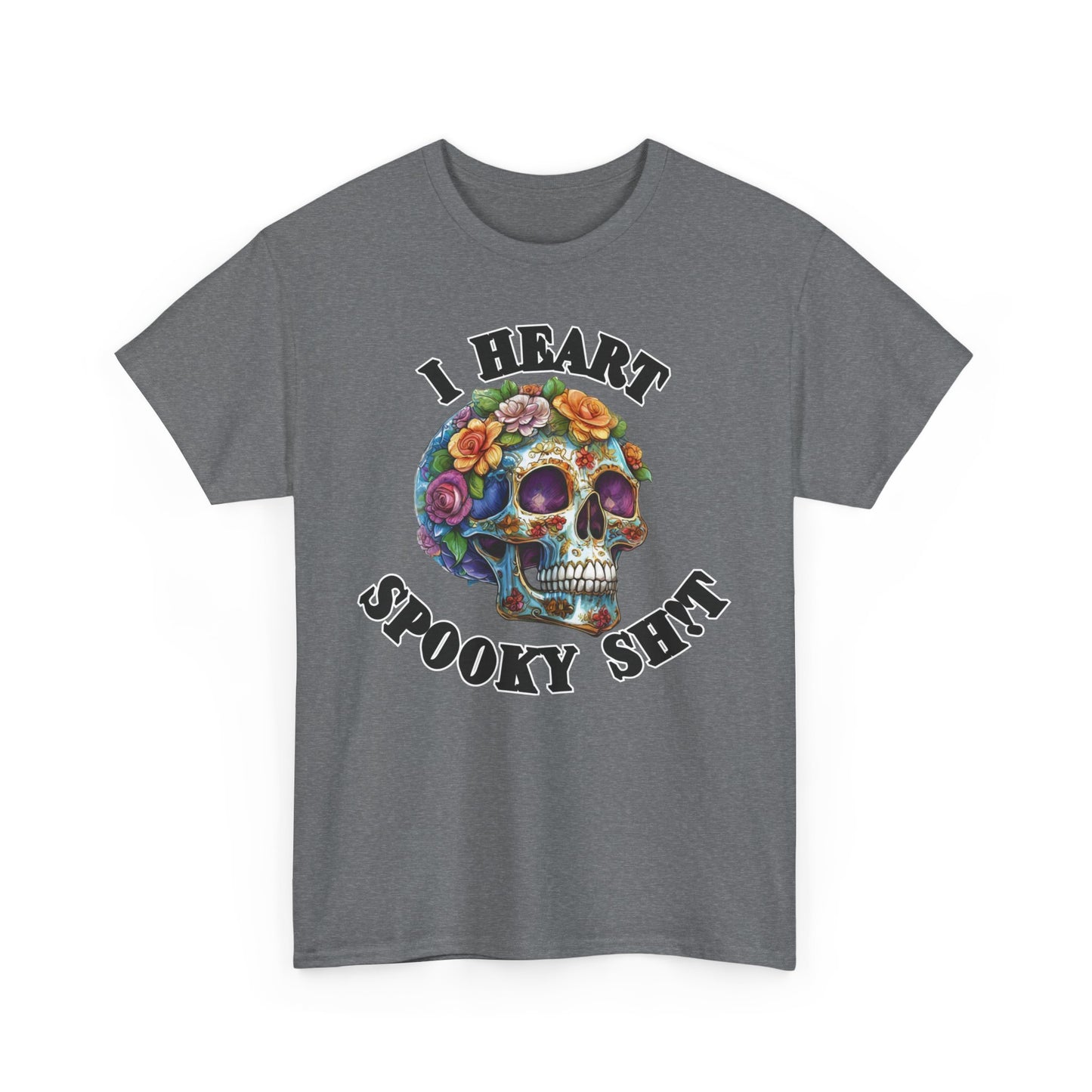 I Heart Spooky Sh!t - Unisex Heavy Cotton Tee