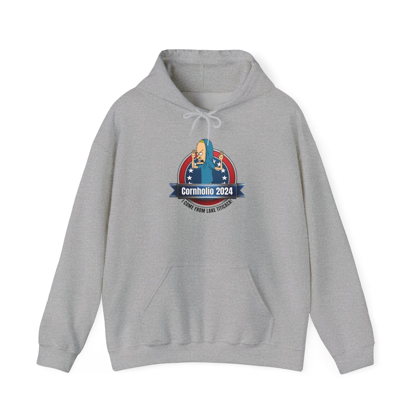 Cornholio 2024 - Unisex Heavy Blend™ Hooded Sweatshirt