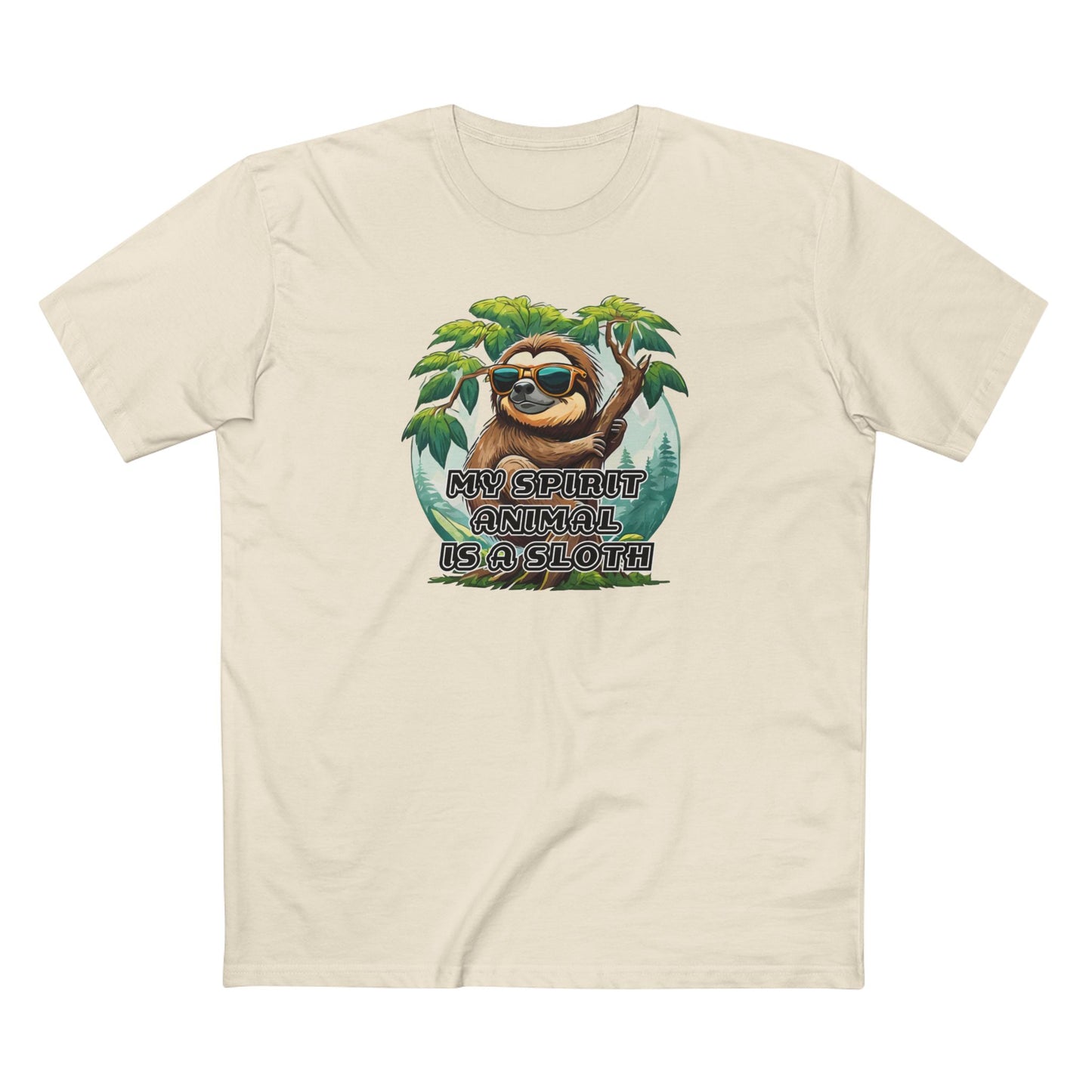 My spirit animal is a sloth - Men's Staple Tee