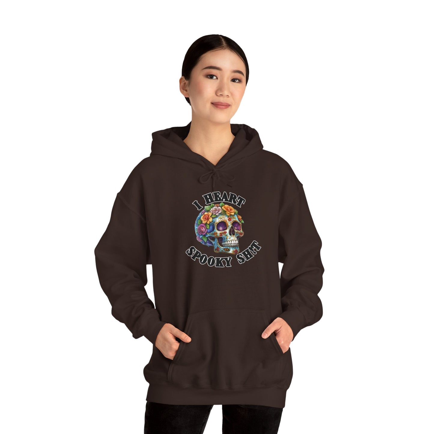 I Heart Spooky Sh!t - Unisex Heavy Blend™ Hooded Sweatshirt