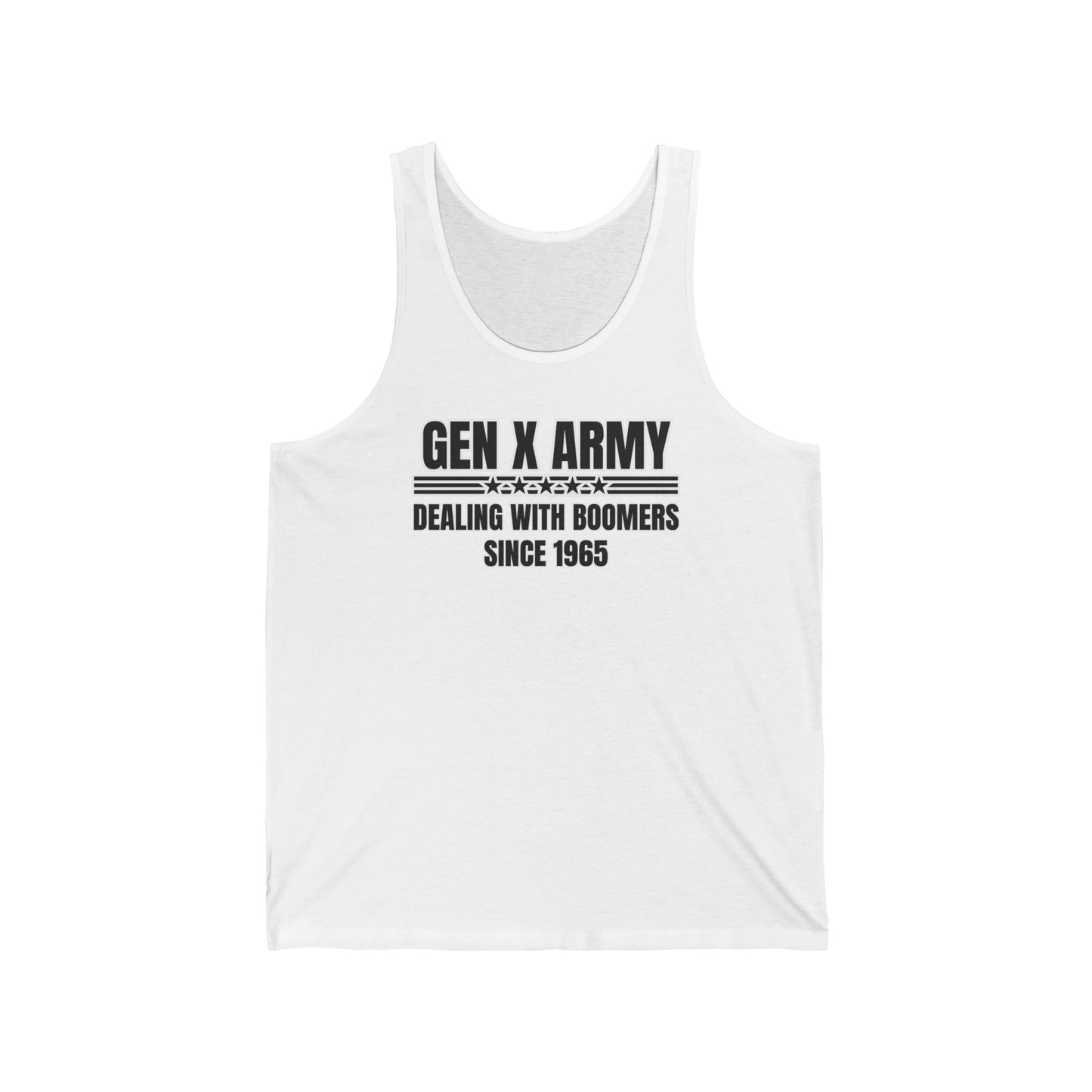 Dealing with Boomers since 1965 - Unisex Jersey Tank