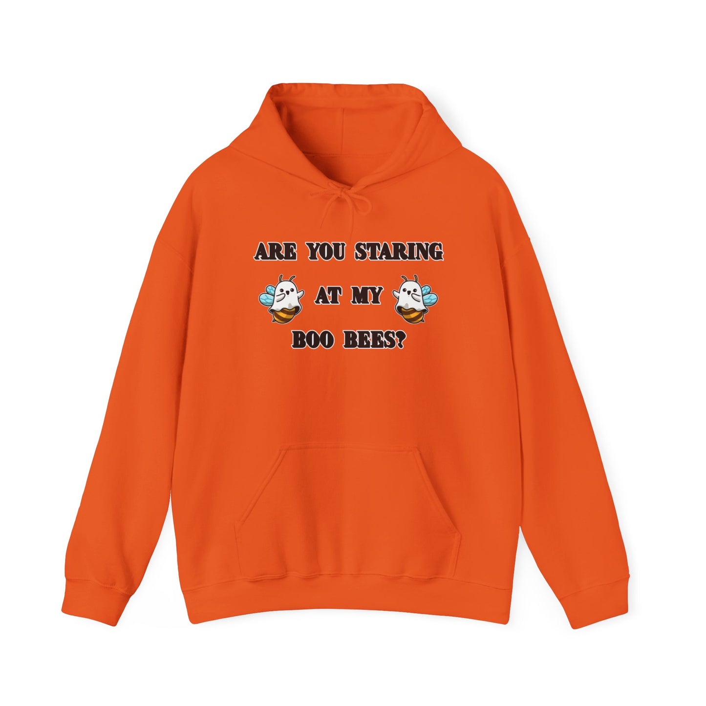 Are you staring at my boo bees? - Unisex Heavy Blend™ Hooded Sweatshirt