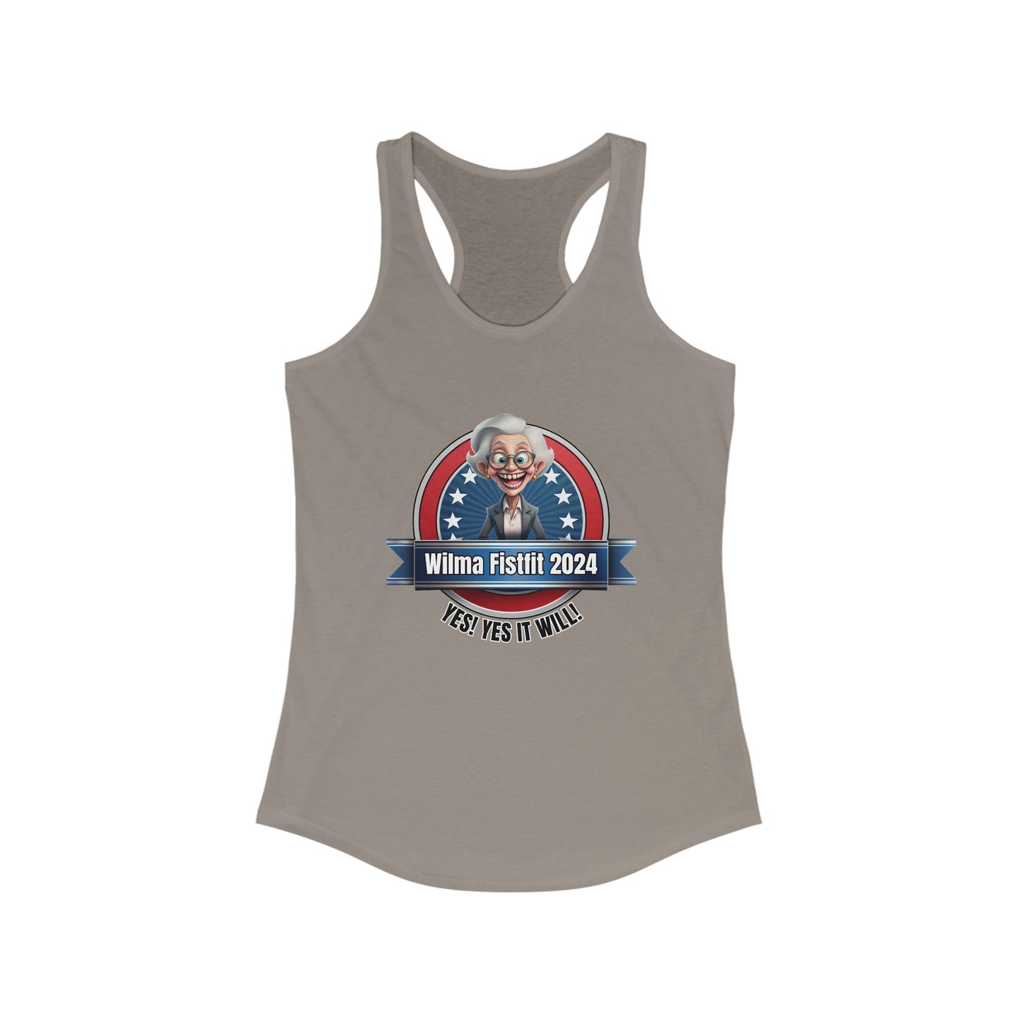 Wilma Fistfit 2024 - Women's Ideal Racerback Tank