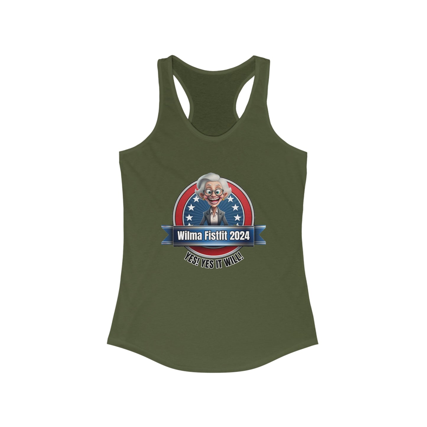 Wilma Fistfit 2024 - Women's Ideal Racerback Tank