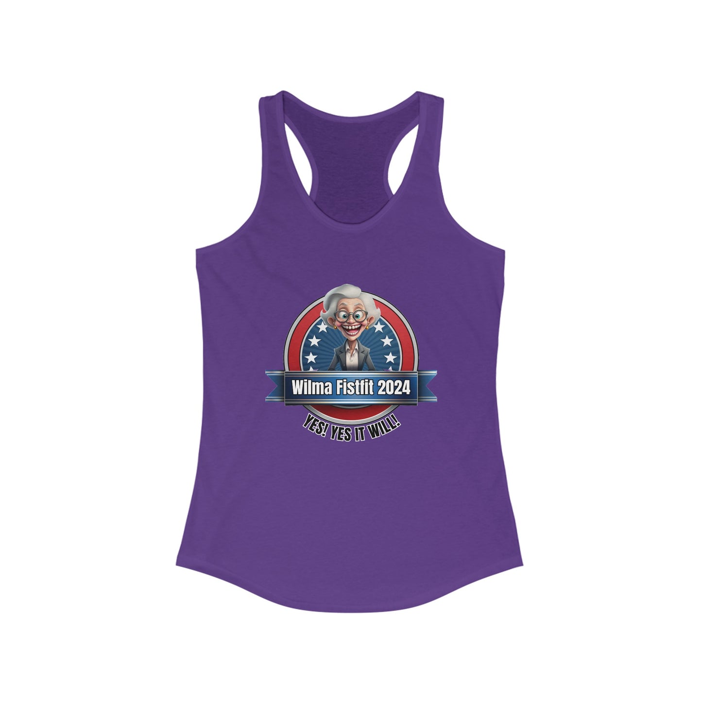 Wilma Fistfit 2024 - Women's Ideal Racerback Tank