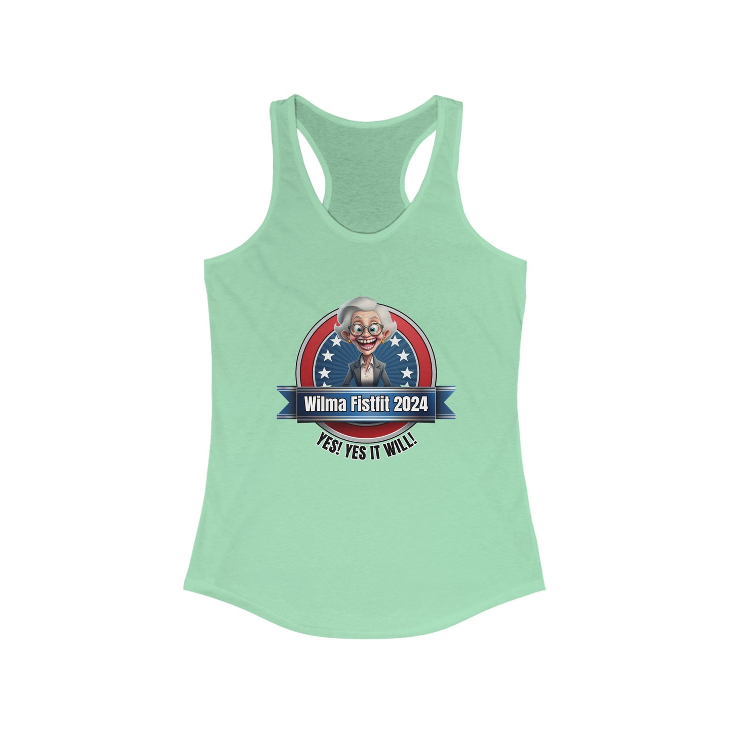 Wilma Fistfit 2024 - Women's Ideal Racerback Tank