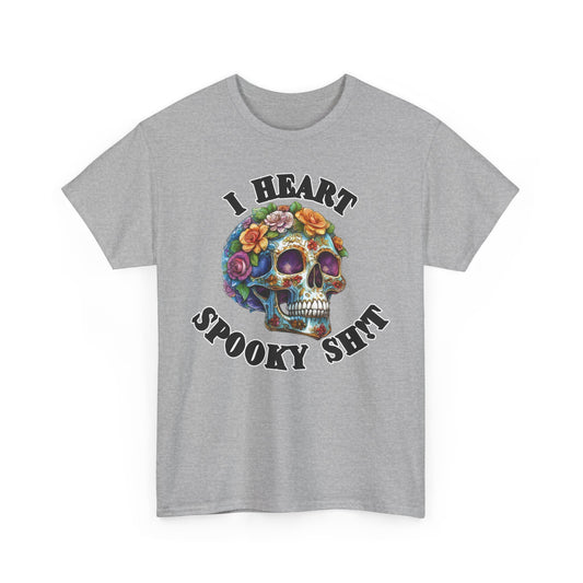 I Heart Spooky Sh!t - Unisex Heavy Cotton Tee