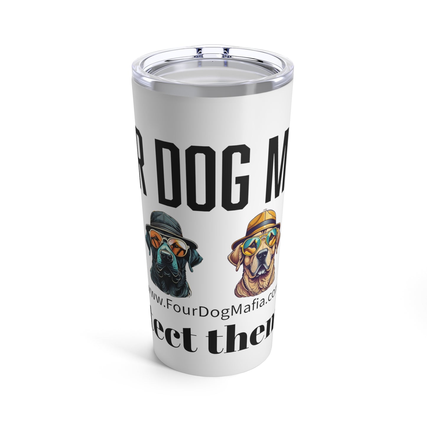 Protect them all with logo - Tumbler 20oz