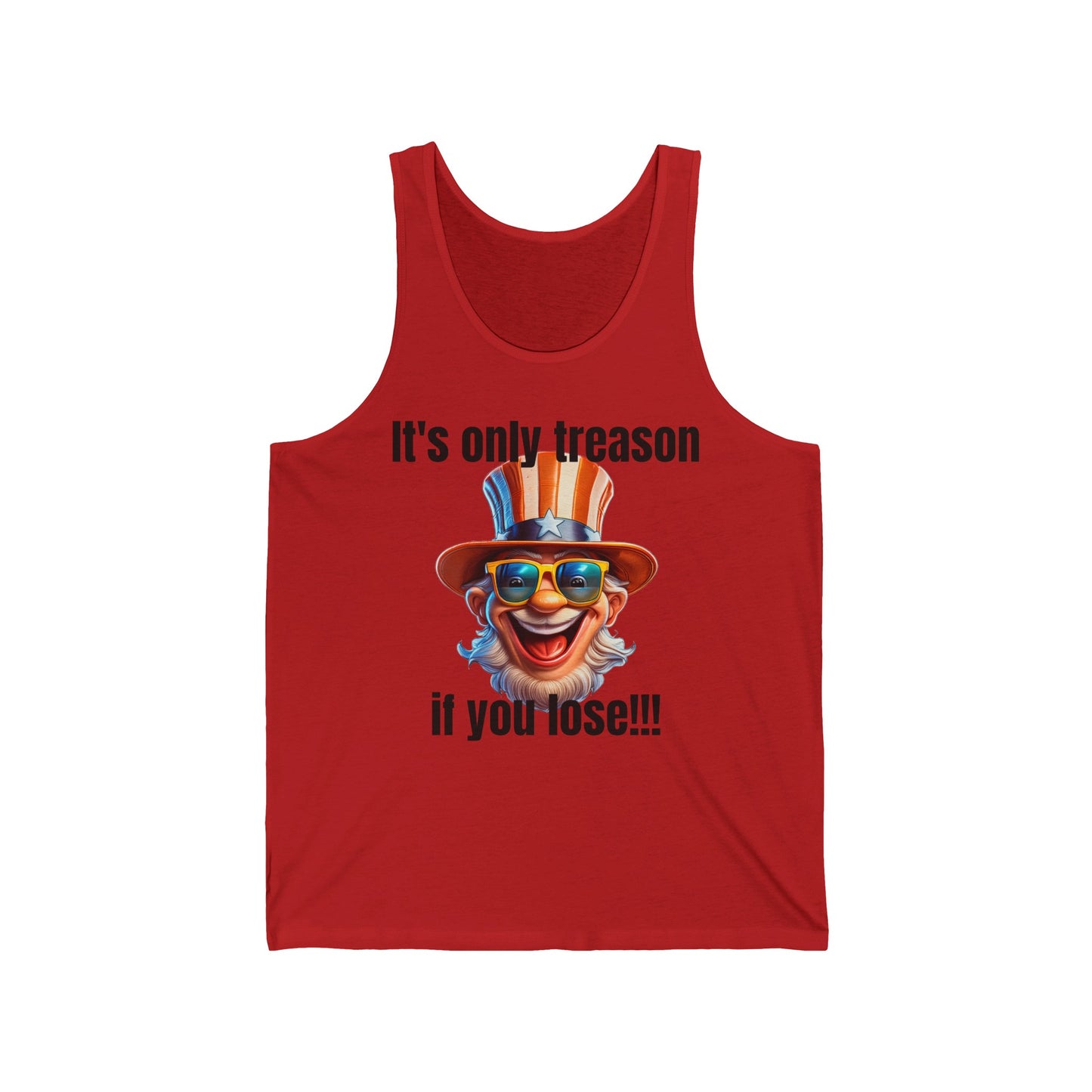 It's only treason if you lose! - Unisex Jersey Tank