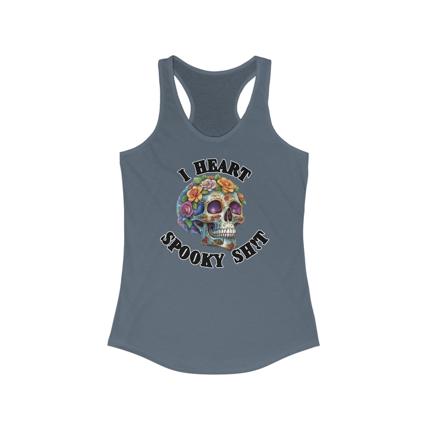 I Heart Spooky Sh!t - Women's Ideal Racerback Tank