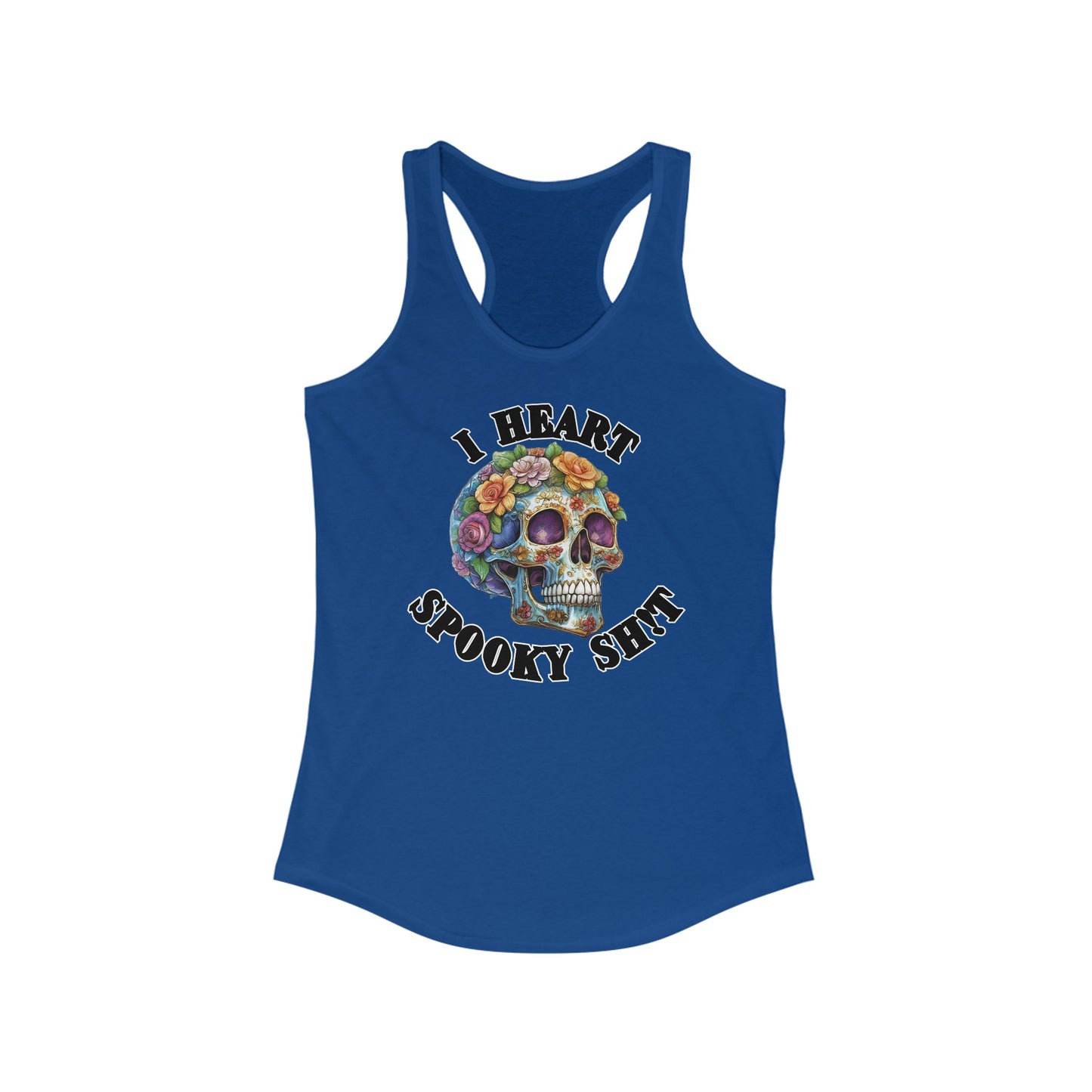 I Heart Spooky Sh!t - Women's Ideal Racerback Tank