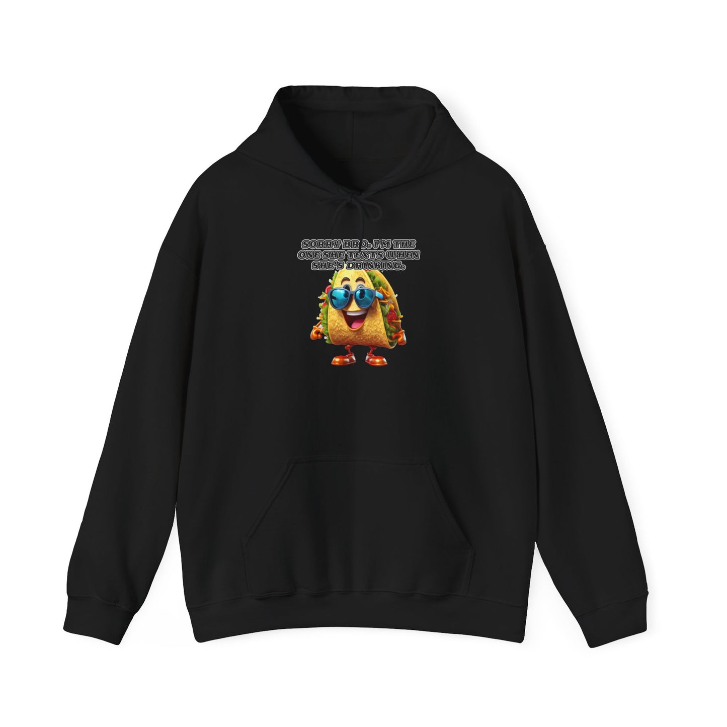 Texting taco - Unisex Heavy Blend™ Hooded Sweatshirt