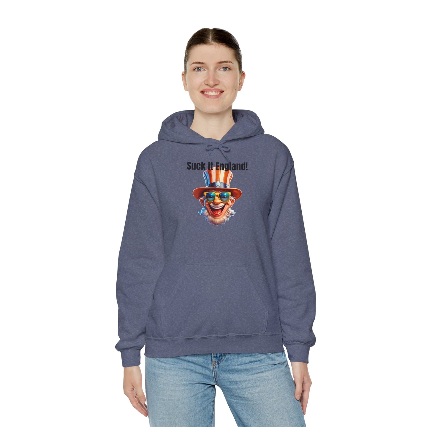 Suck it England! - Unisex Heavy Blend™ Hooded Sweatshirt